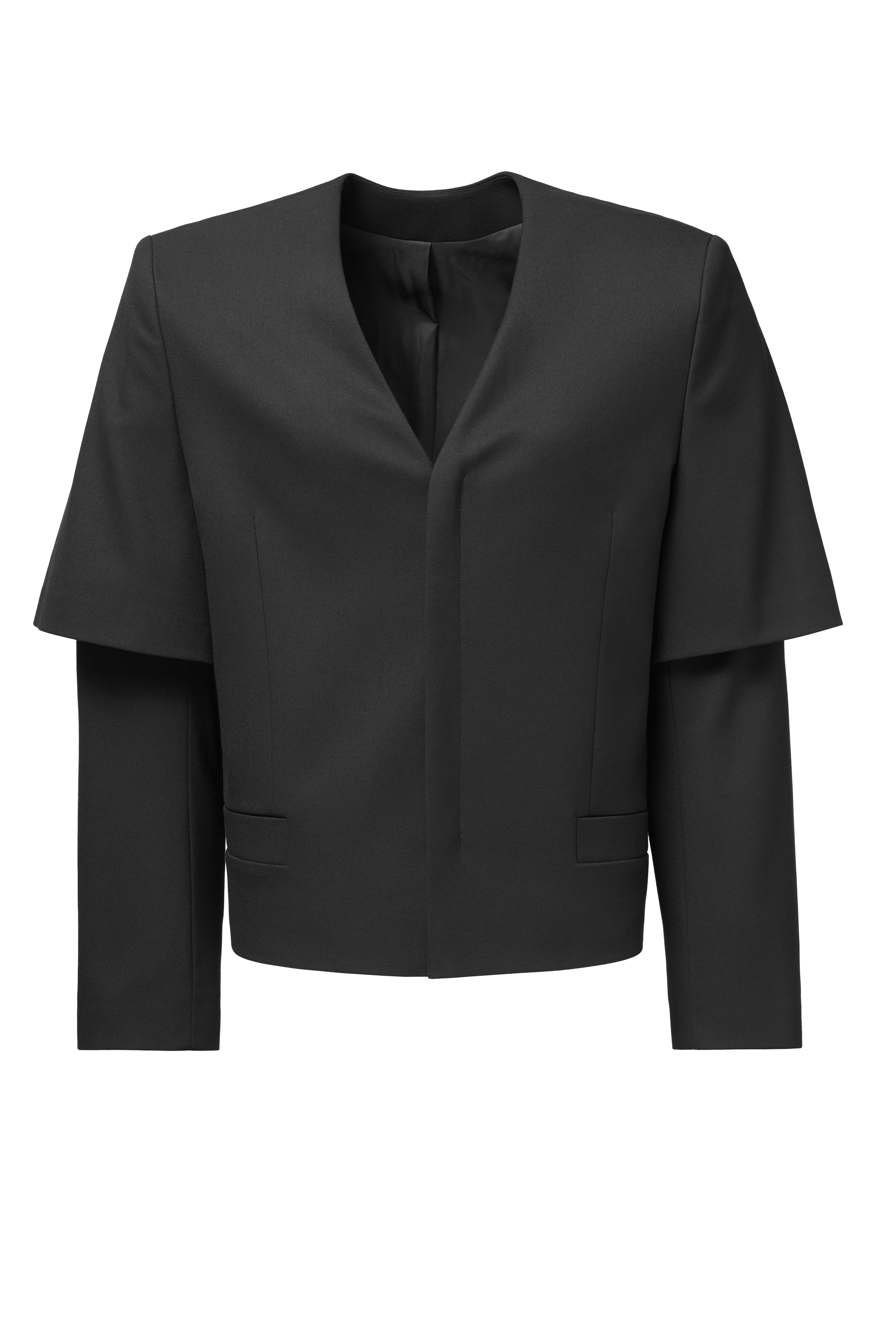 Одежда Chernim Cherno на прозрачном манекене и в раскладку. Олег Дмитриев