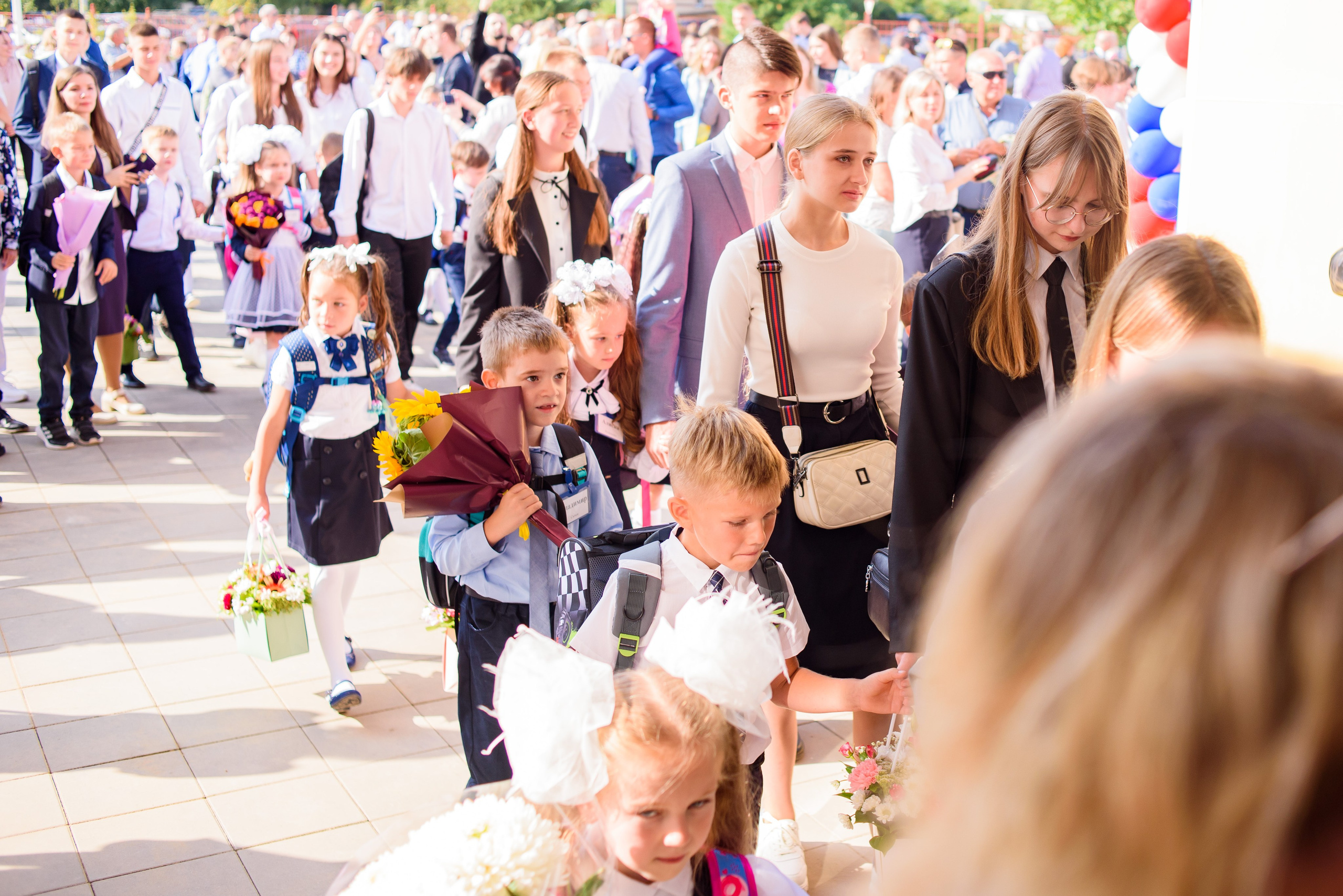 1-е сентября 2023. Фотограф Юлия Попова