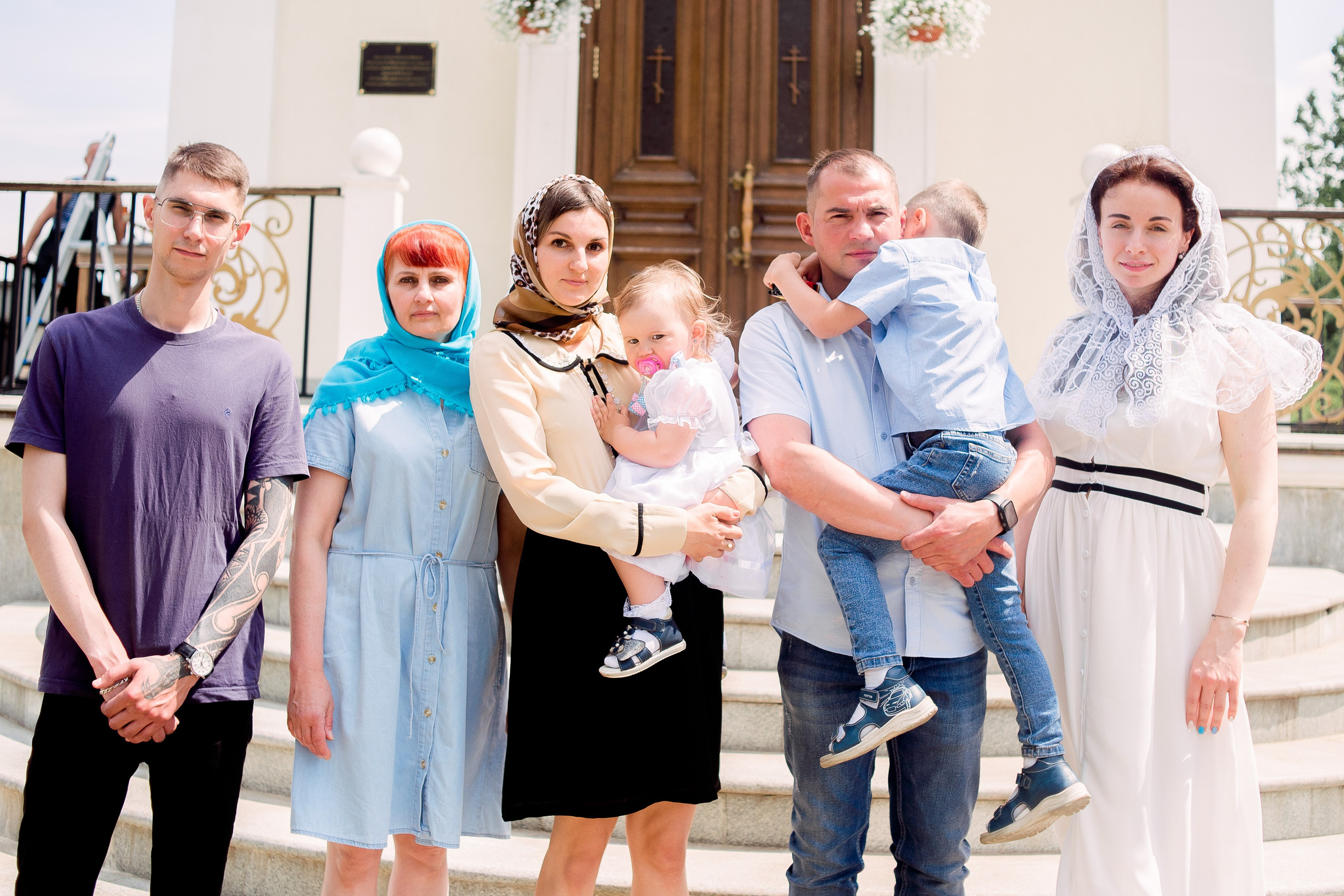 Крещение Ники. Фотограф Юлия Попова