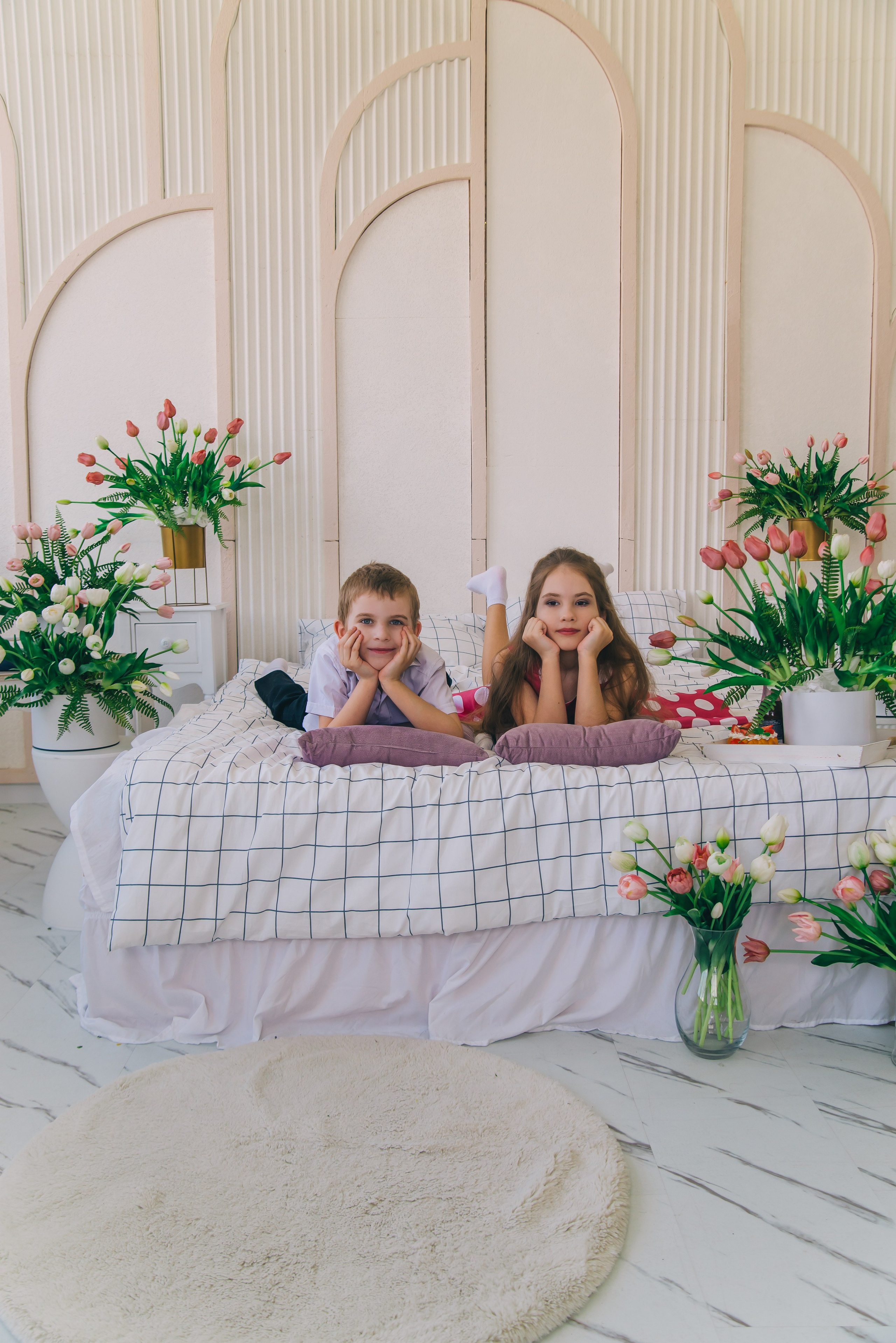 Семья с 2-мя детьми. Семейный, детский фотограф в Минске Вероника Гапоненко