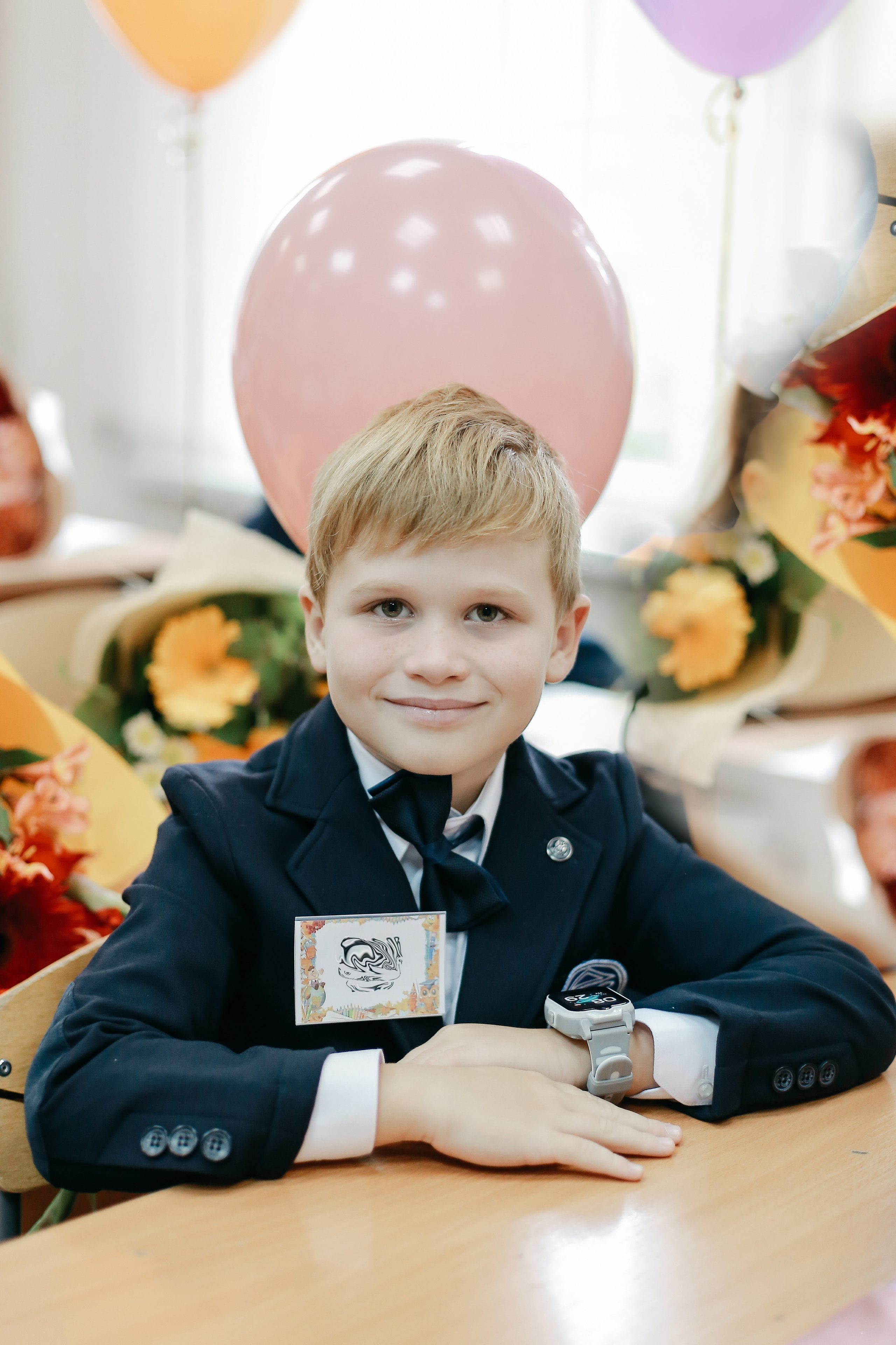 Первое сентября у 1Е класса. Антонина Морозова, профессиональный семейный фотограф видеограф