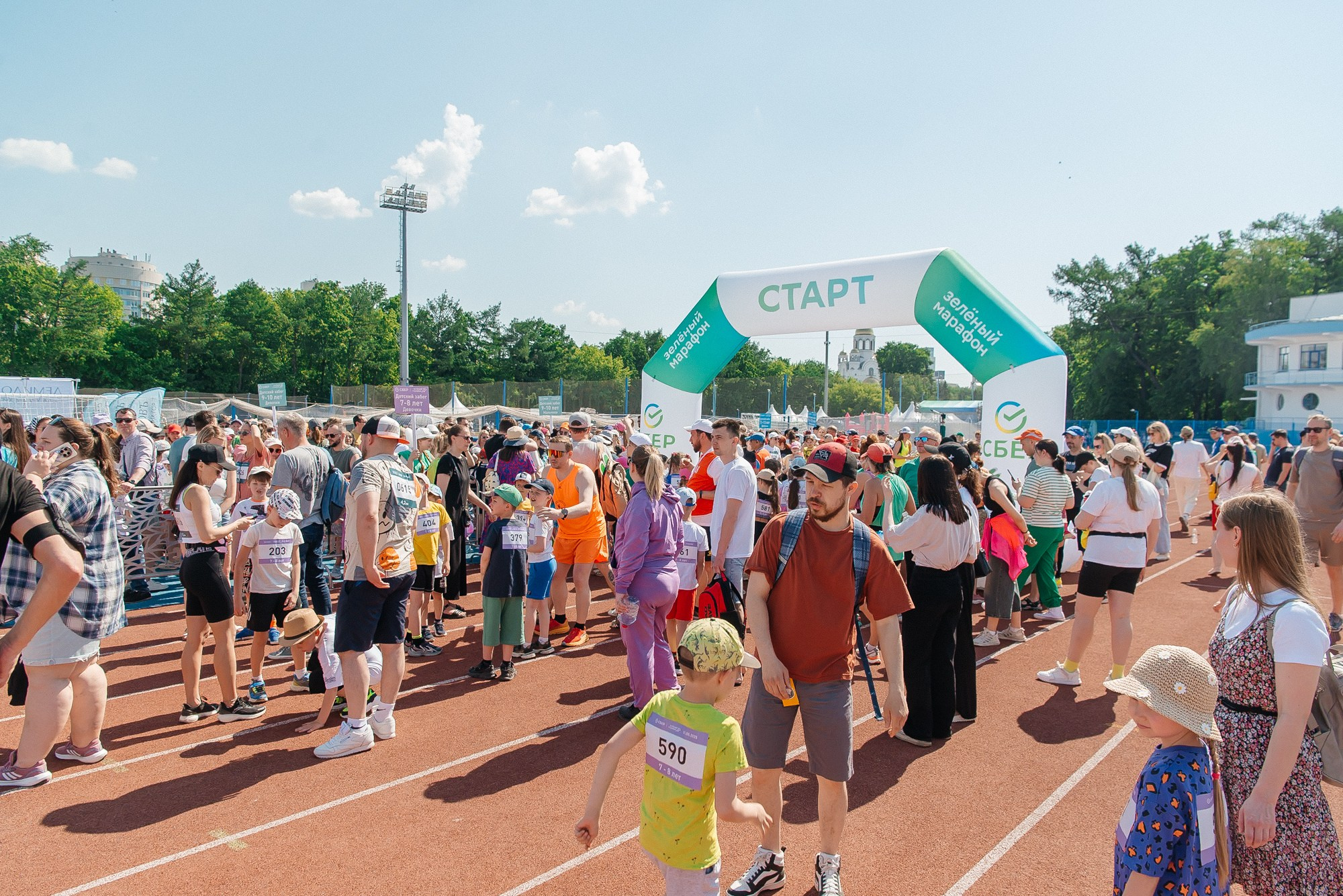 Сбер. Зелёный марафон 2025. Профессиональный фотограф в Екатеринбурге Ирина Смирнова