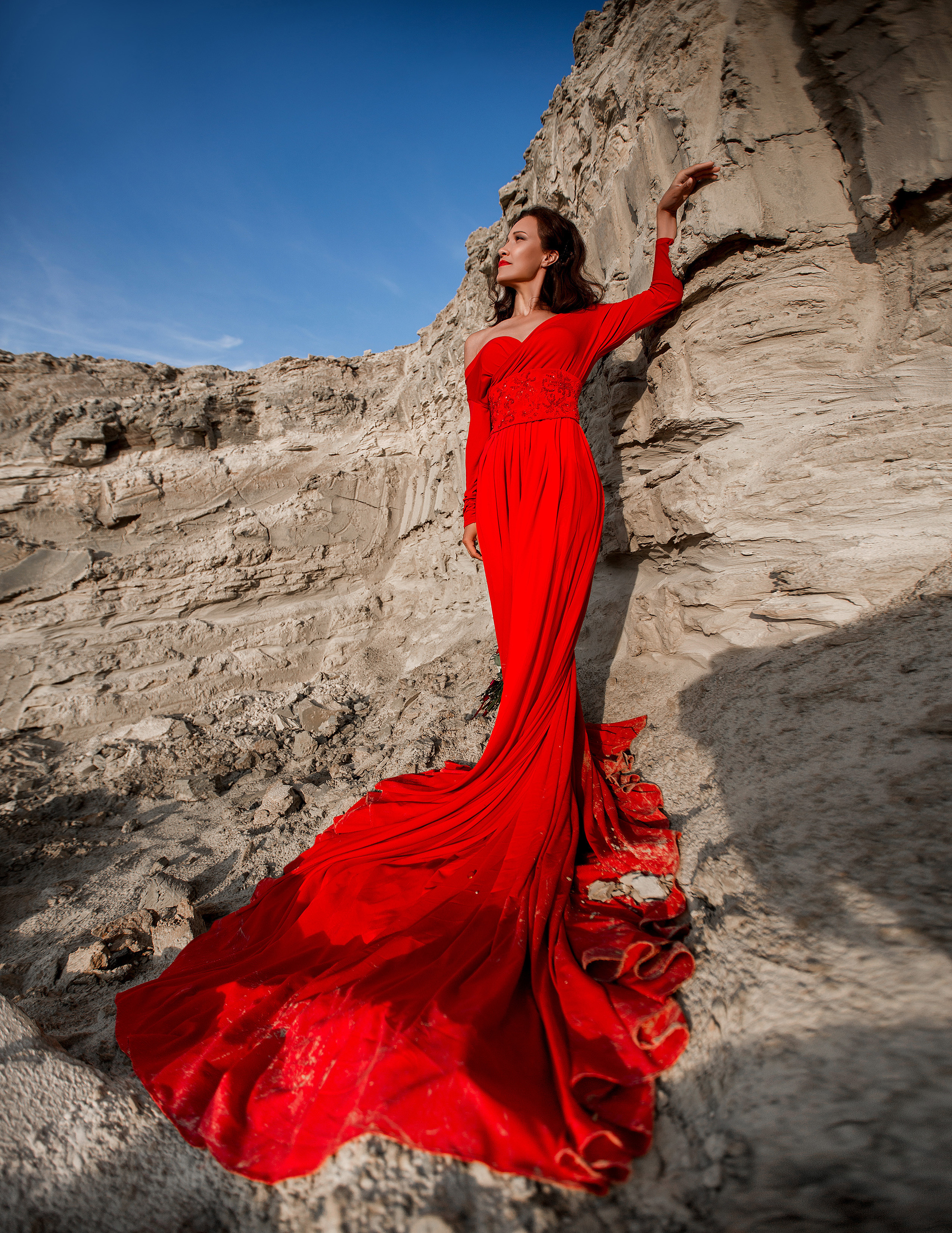 Наташа «Роза в пустыне». Свадебный и портретный фотограф Алина Иванова. Екатеринбург-Москва