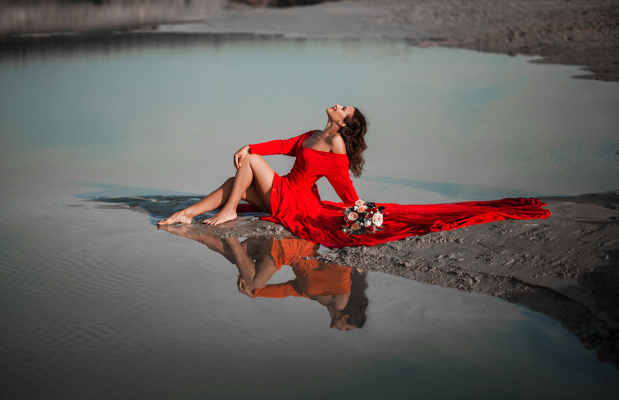 Наташа «Роза в пустыне». Свадебный и портретный фотограф Алина Иванова. Екатеринбург-Москва