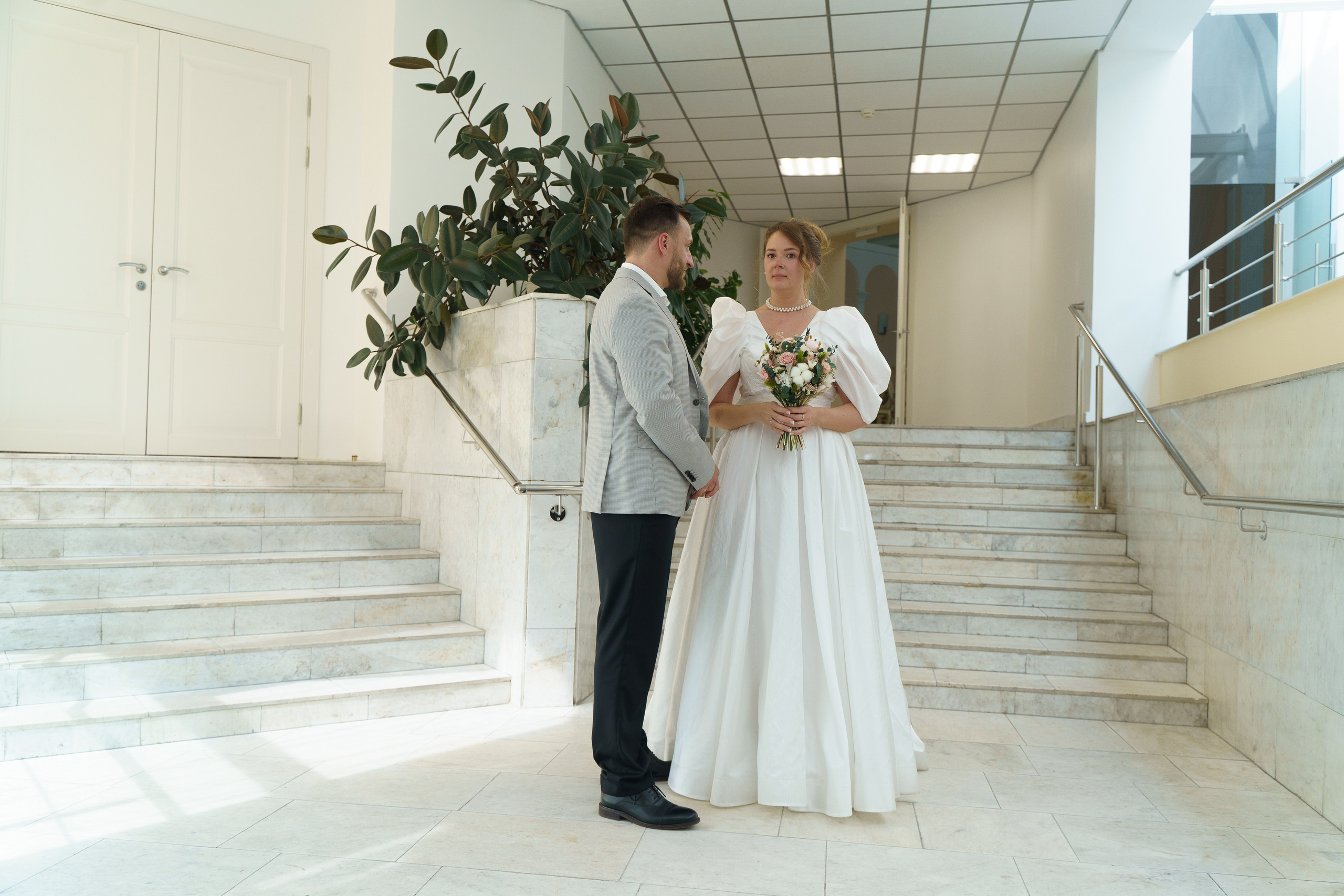 В ЗАГСе Выборгского района Санкт-Петербурга. Professional photoartist in St. Petersburg (wedding, reportage, portrait, model book, love story) Alexander Shvedov