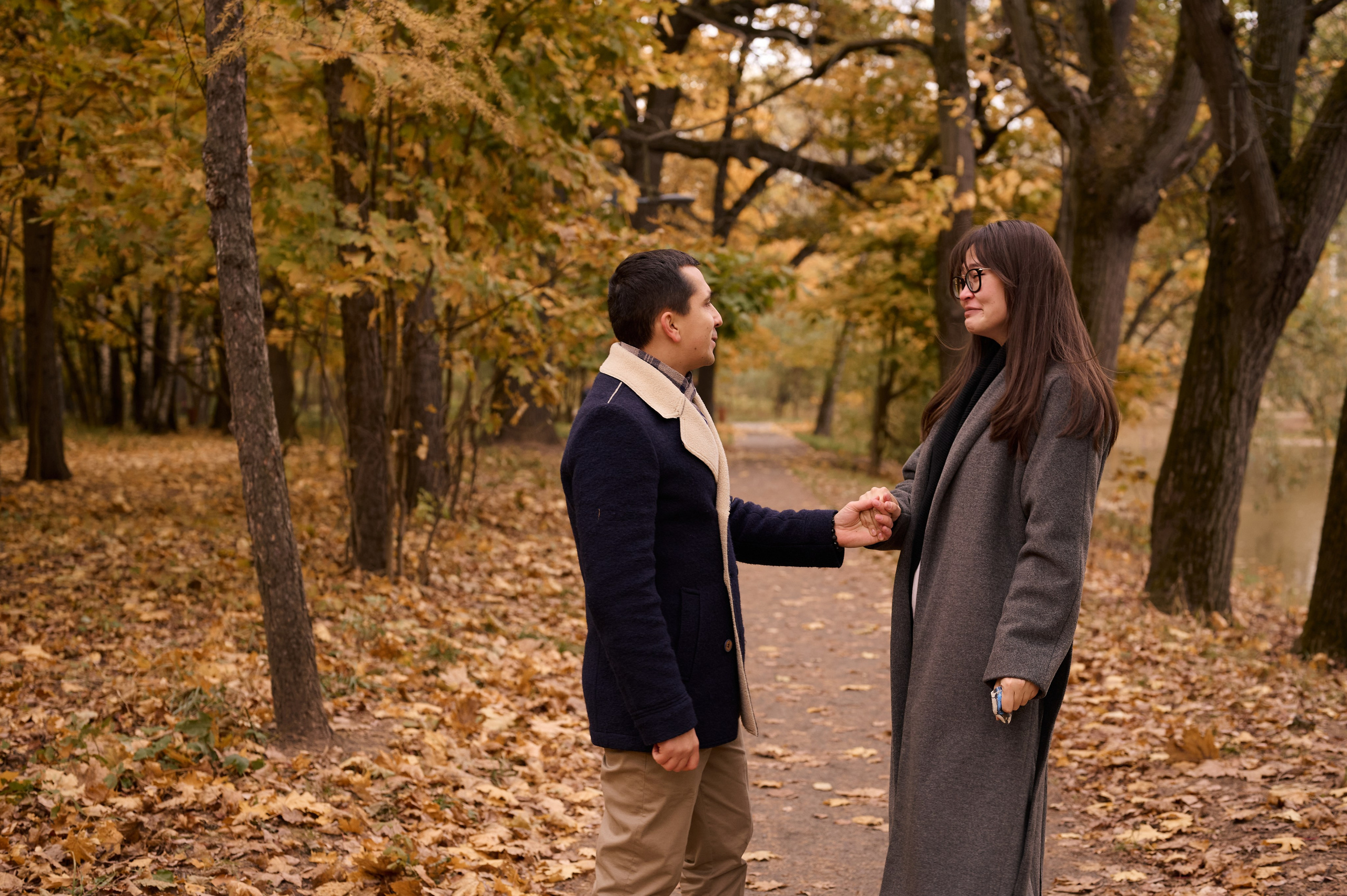 Фотосессия помолвки Алины и Юры. Миракова Катрин — портретный и семейный фотограф в Москве