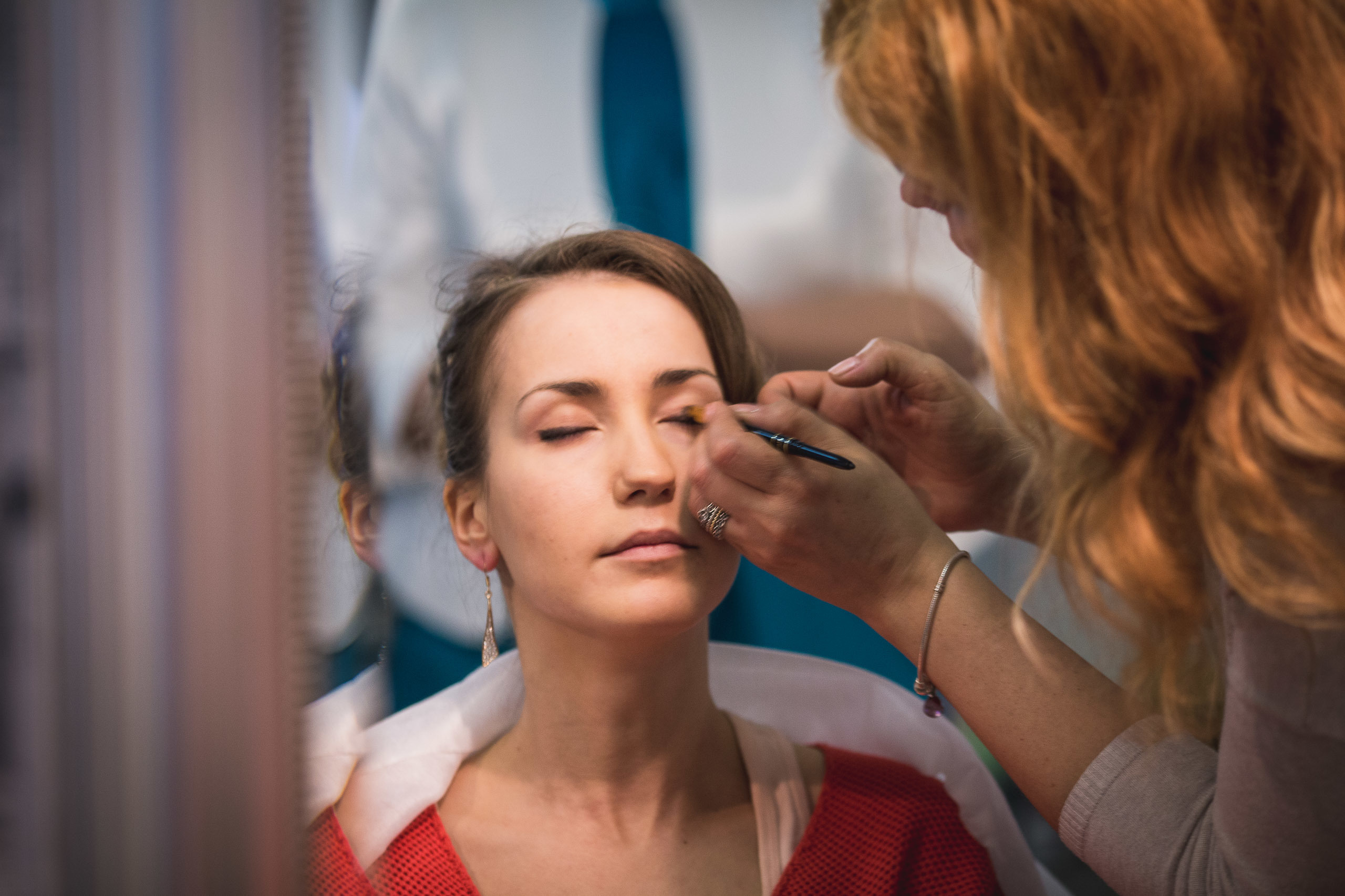 Свадебная фотография за городом