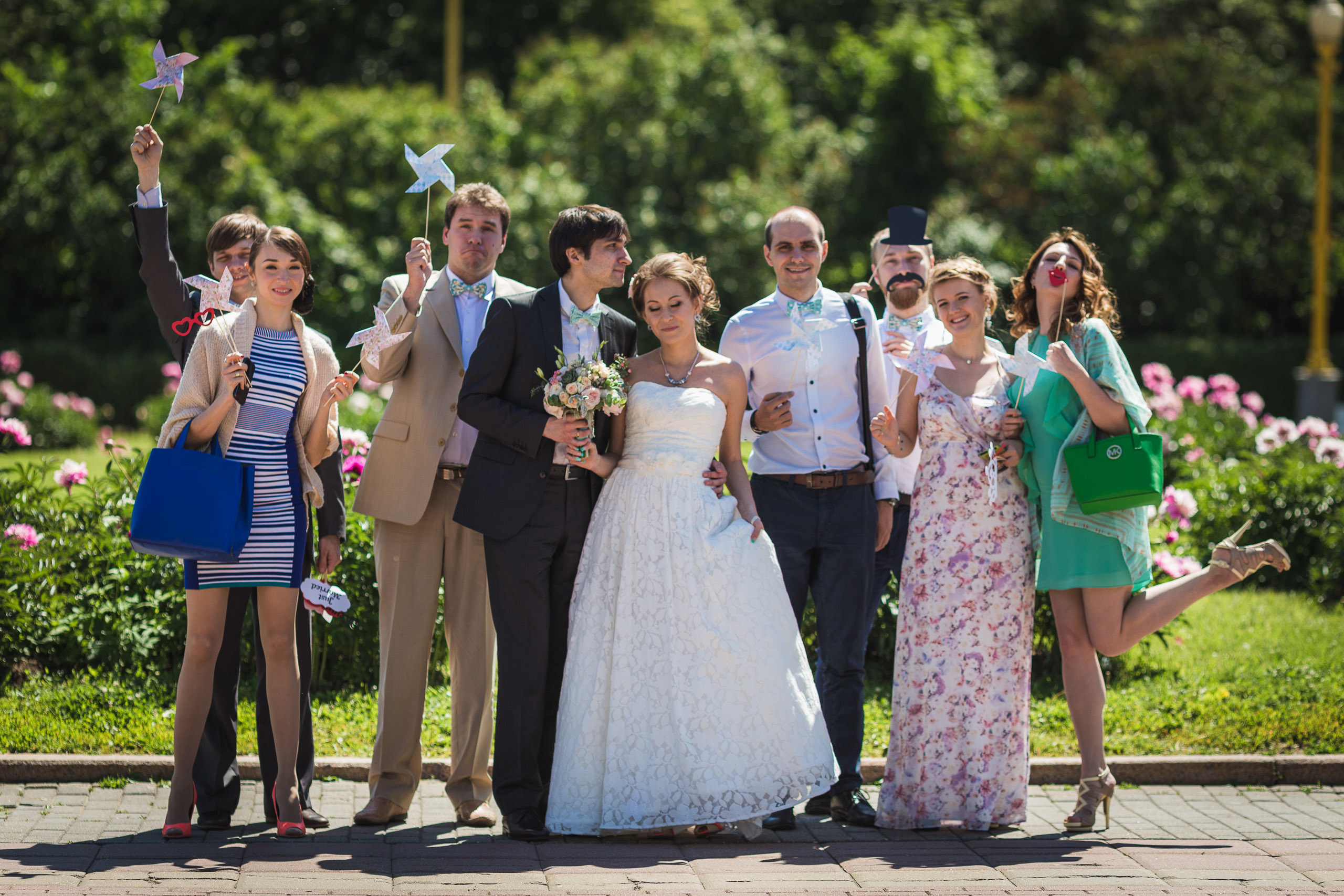 Свадебная фотосессия в парке