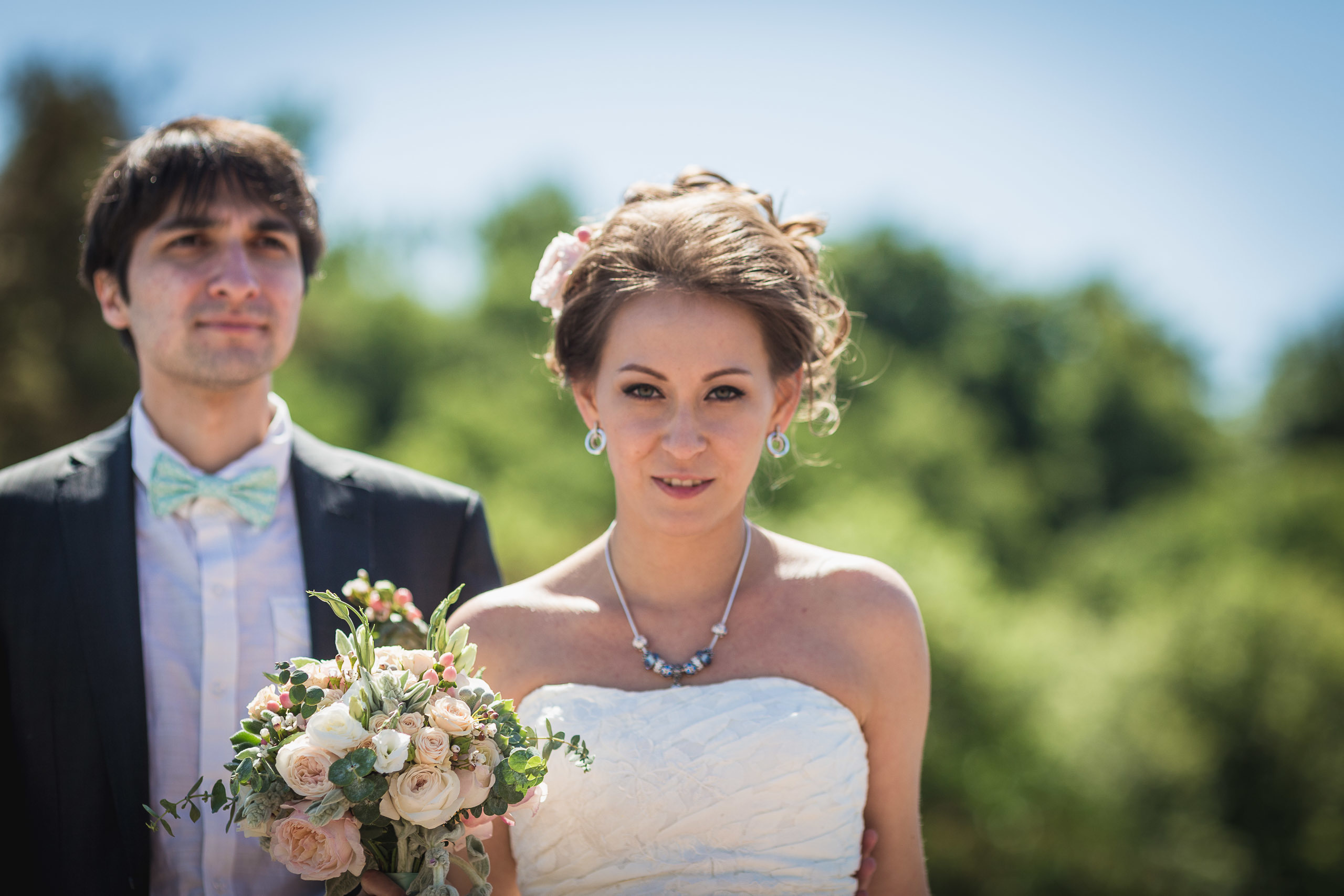 Свадебная фотосессия в парке