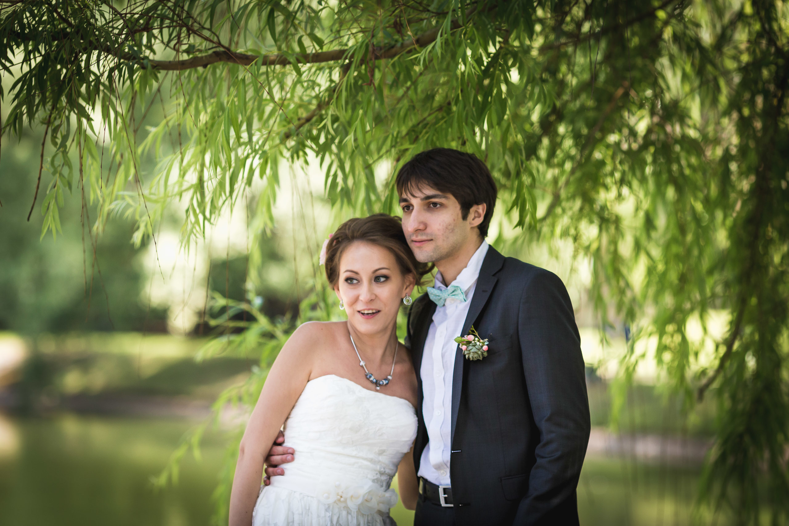 Свадебная фотосессия в парке