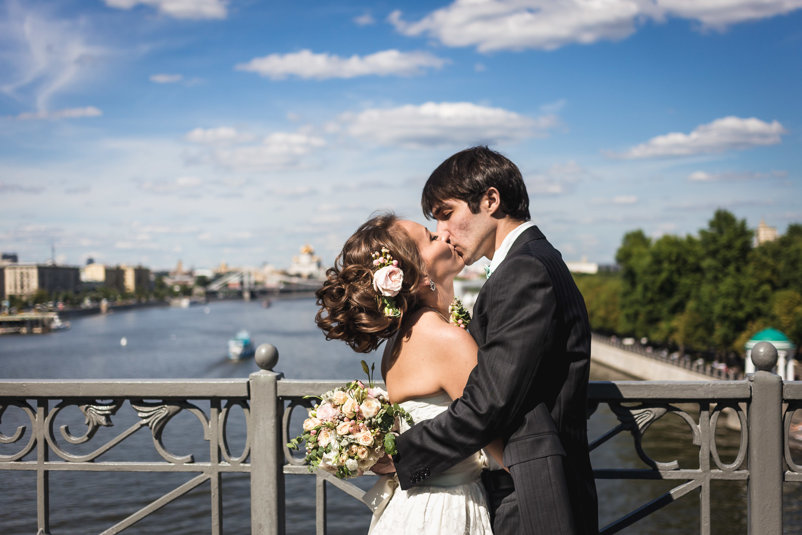 Свадебная фотосессия в парке