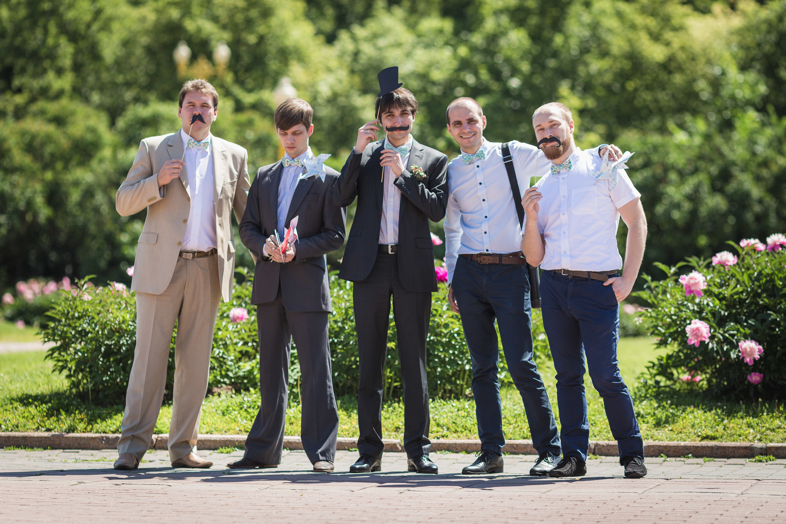 Свадебная фотосессия в парке