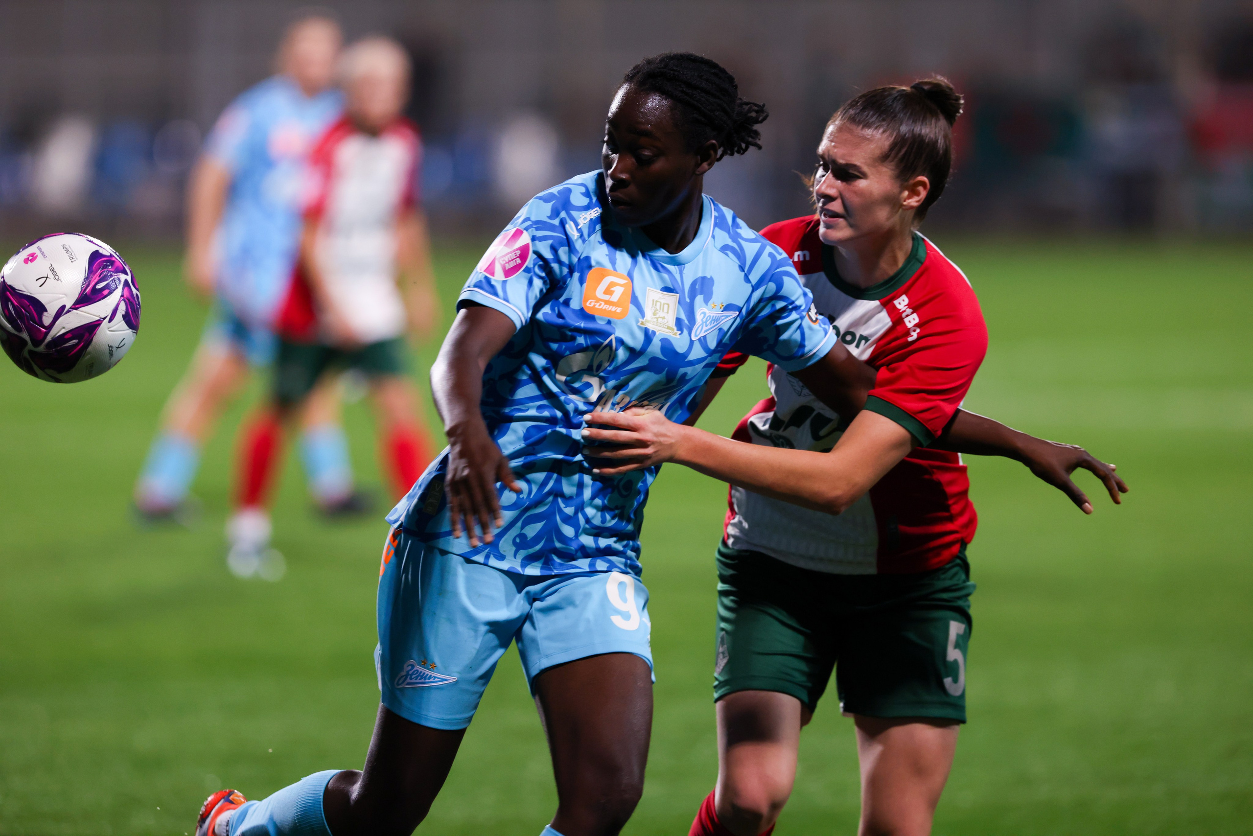 ЖФК «Зенит» — ЖФК «Локомотив» Москва Winline Кубок России 13.09.2025. Спортивный и репортажный фотограф Антон Тереханов