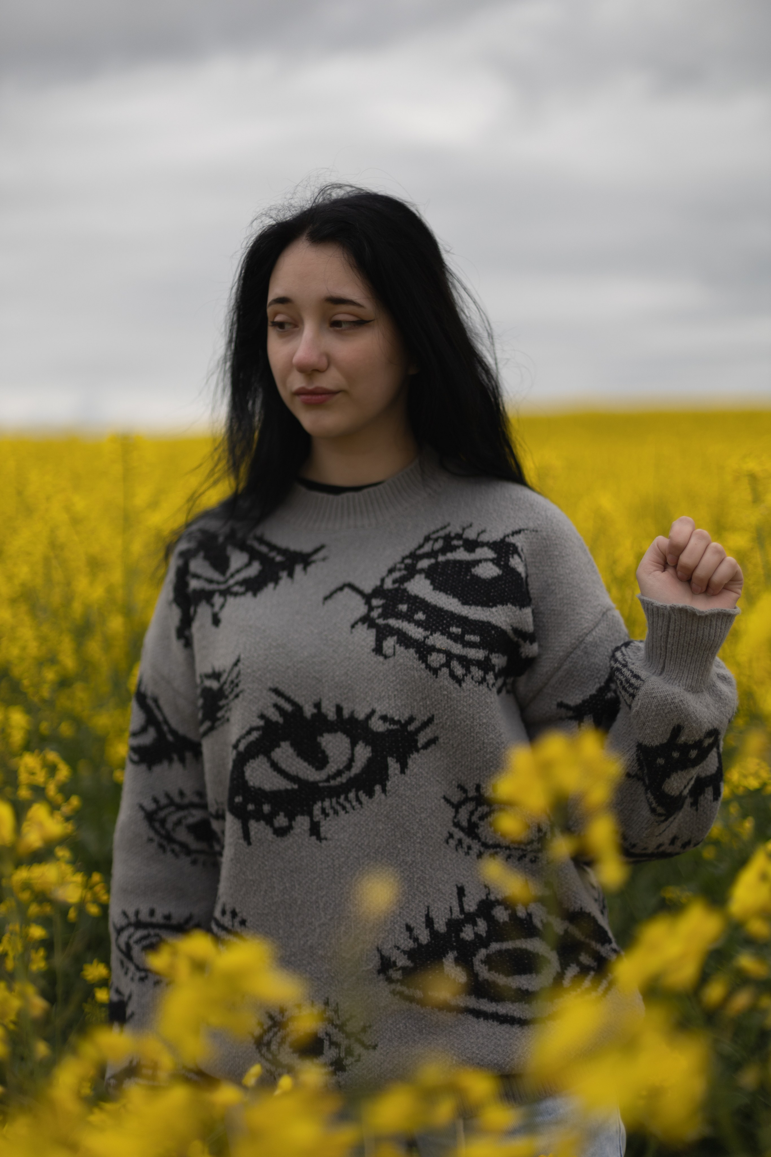 Полина Л — (Рапсовое поле). — Digital Noise —