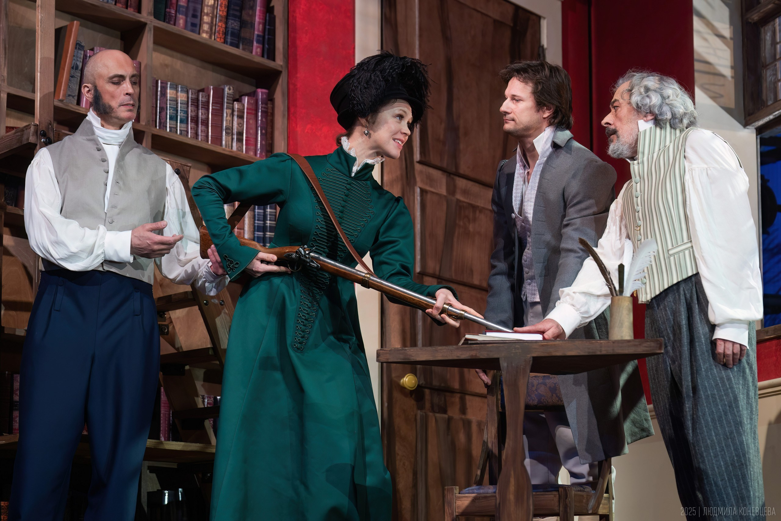 Мастерская Фоменко. Спектакль «Аркадия». Режиссер Евгений Каменькович. Театральная фотография