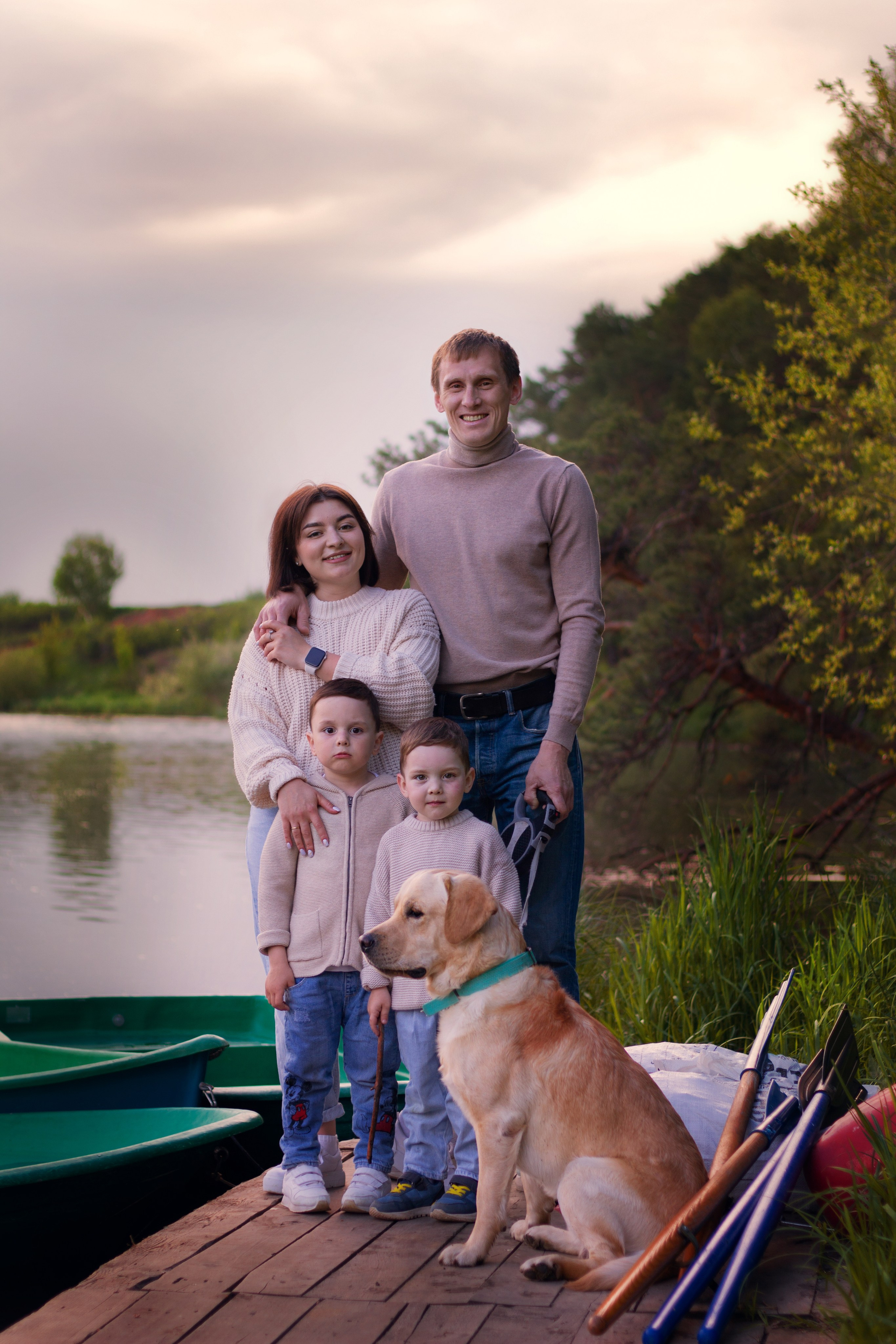 Семейная прогулка. Семейный фотограф Киргинцева Анастасия Тюмень