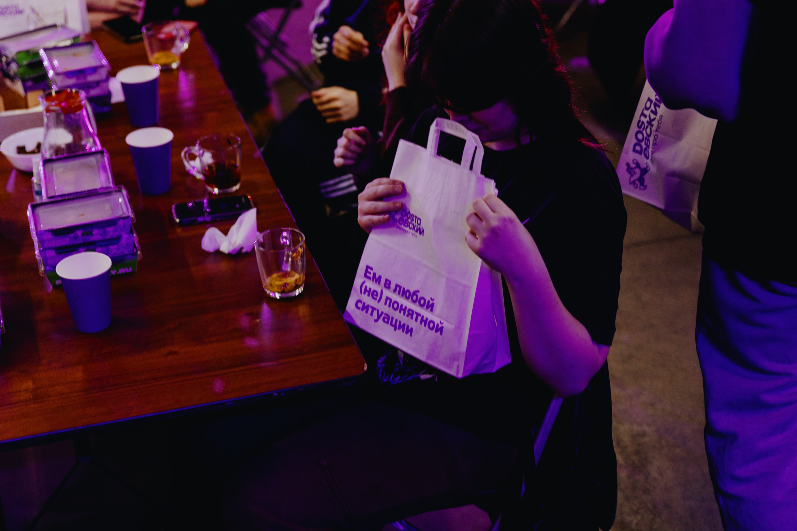 Дегустация. ДОСТАЕВСКИЙ. Фотограф Илья Чернов