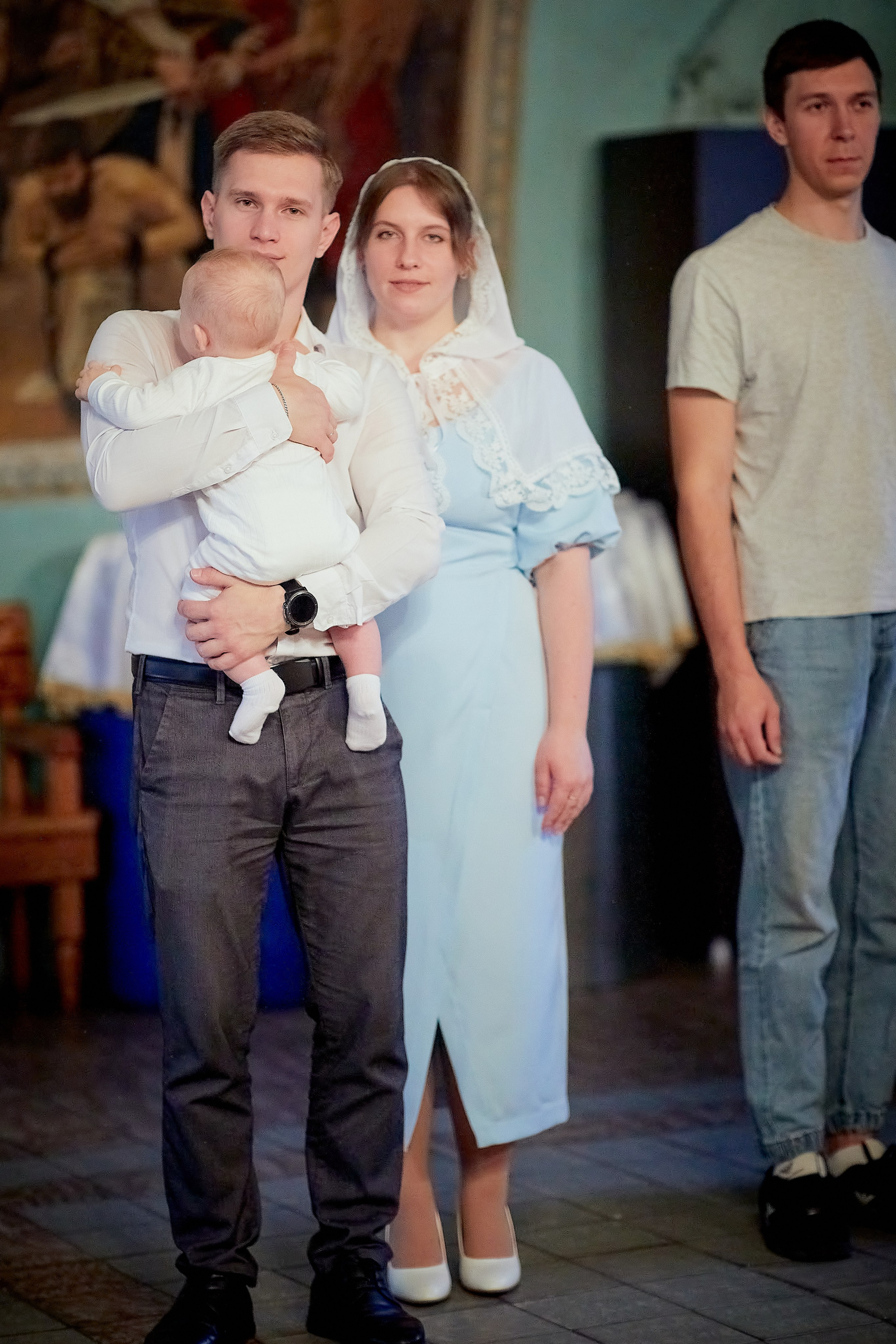 Крещение Егорушки. Семейный и детский фотограф в Ярославле Юлия Галашина