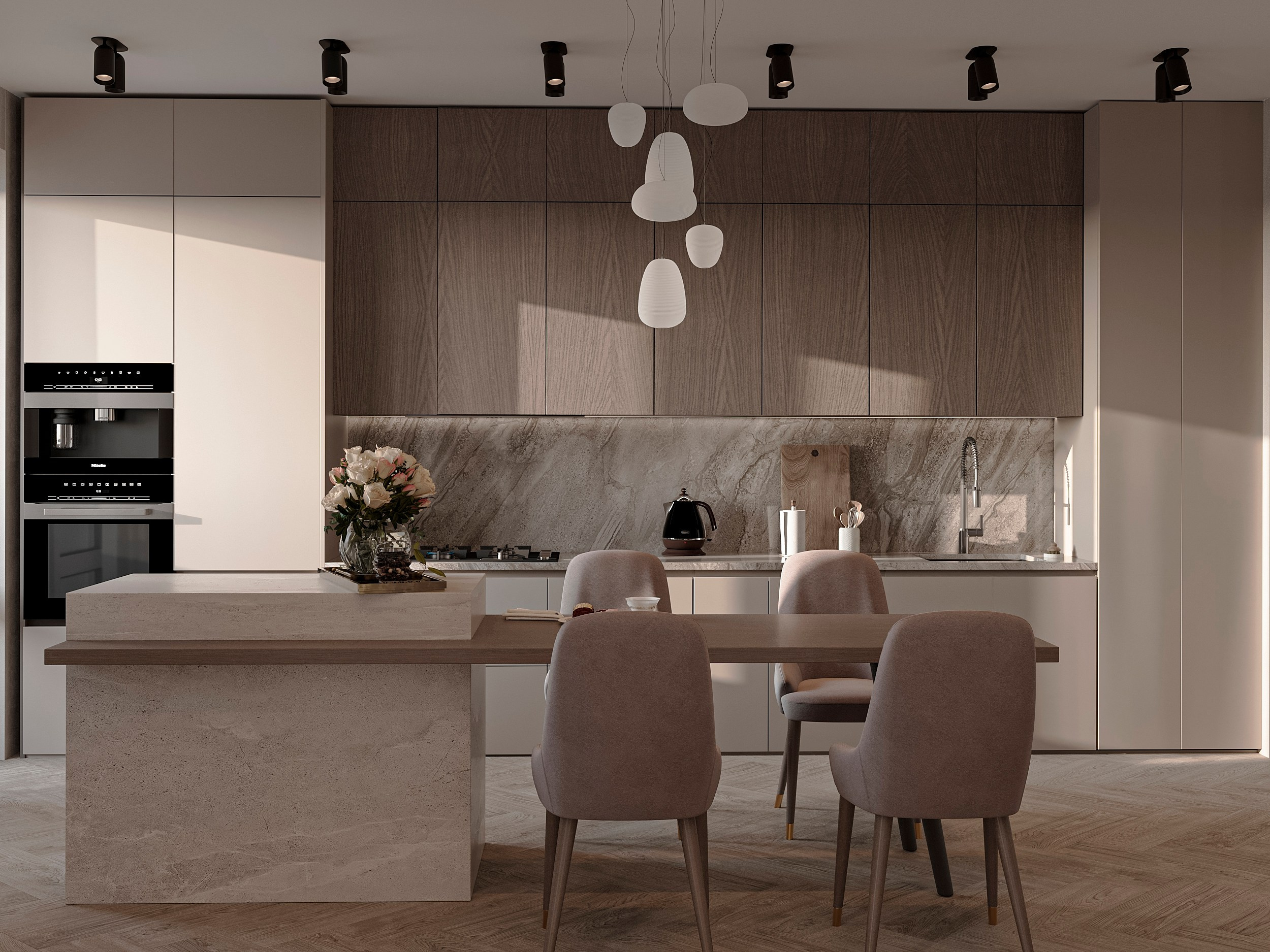 Квартира 120 кв. м. 3D визуализатор