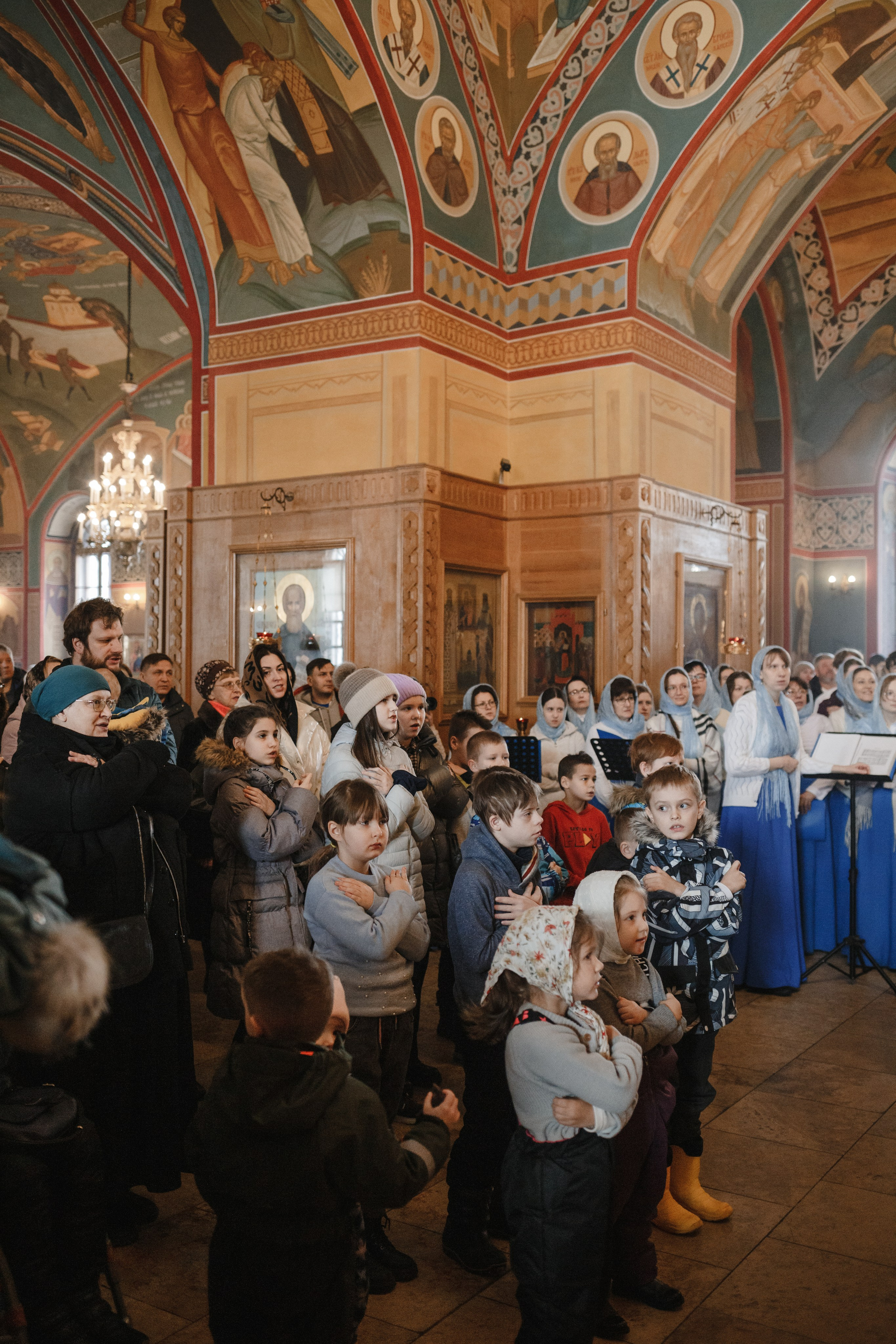 Служба Григория, митрополита, управляющего делами Московской Патриархии. Семейный фотограф Николаева Ольга