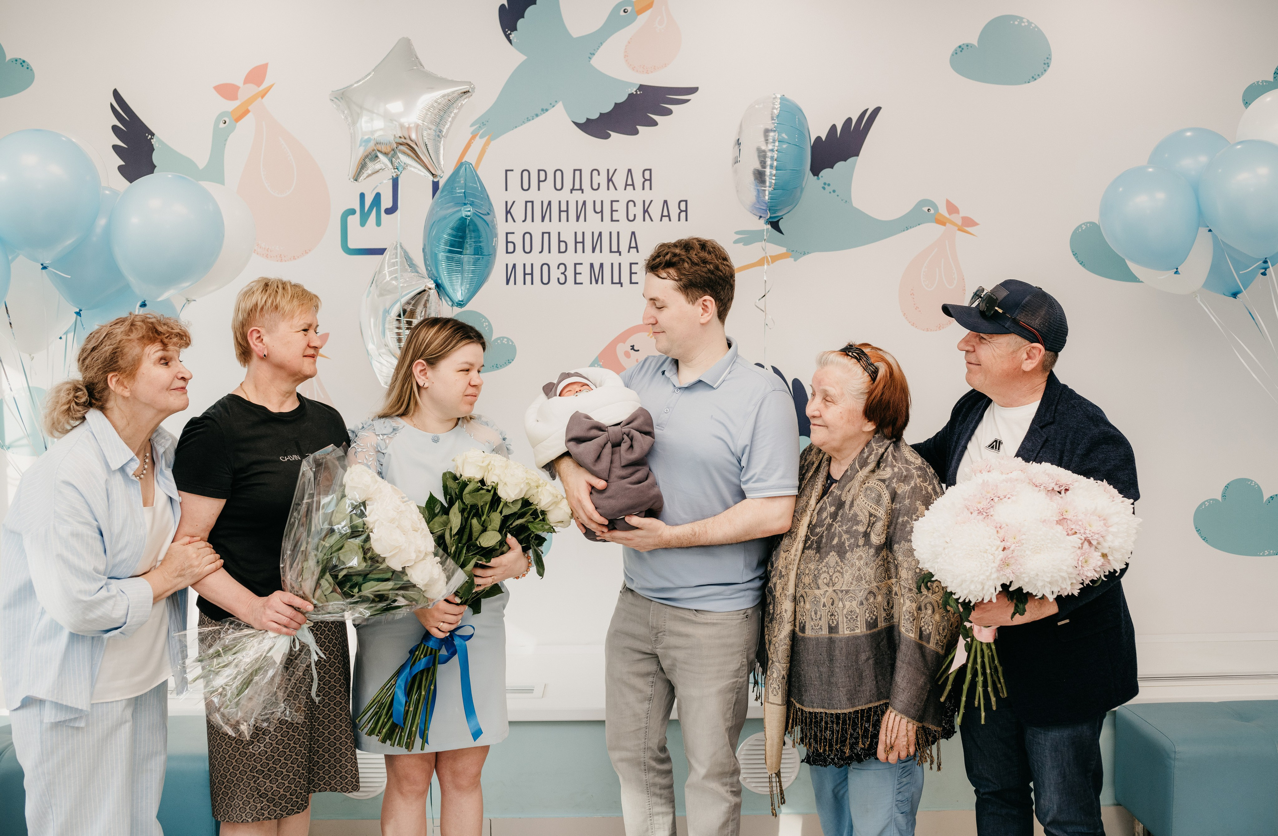 Выписка Егора. Фотограф на выписку из роддома в Москве и МО