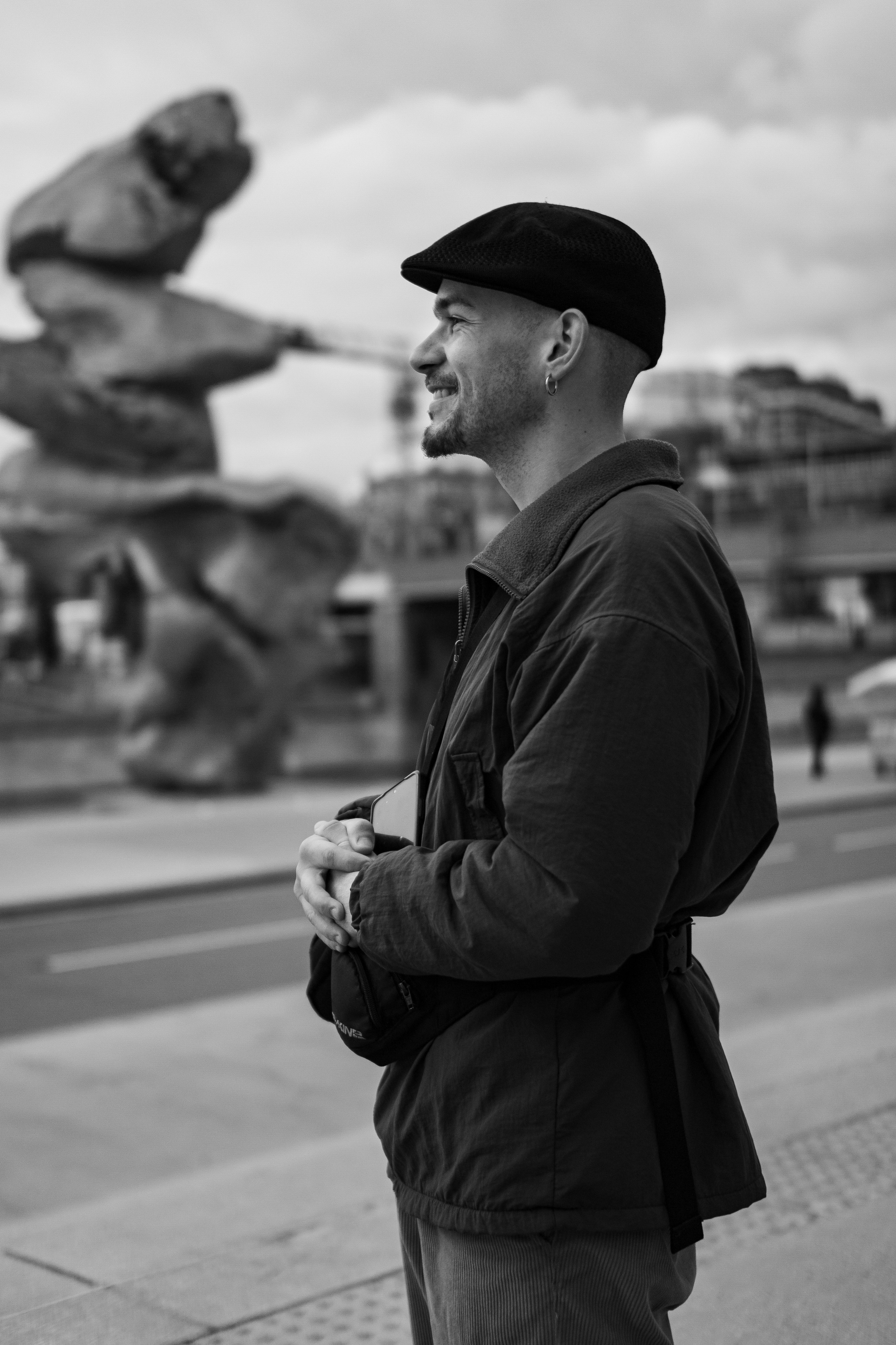 Денис Гривачевский мужской портрет. Фотограф Илья Варакин