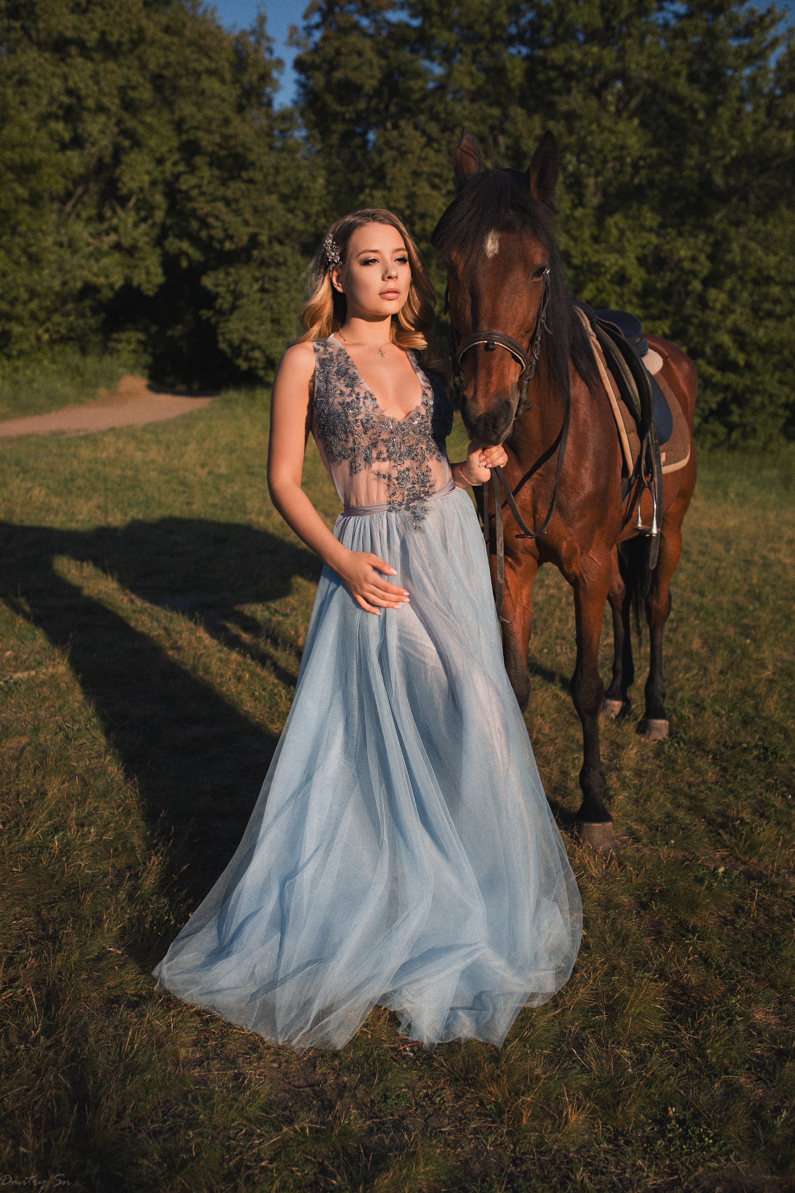 Фотосессия с лошадью на природе с Надеждой для «себя»