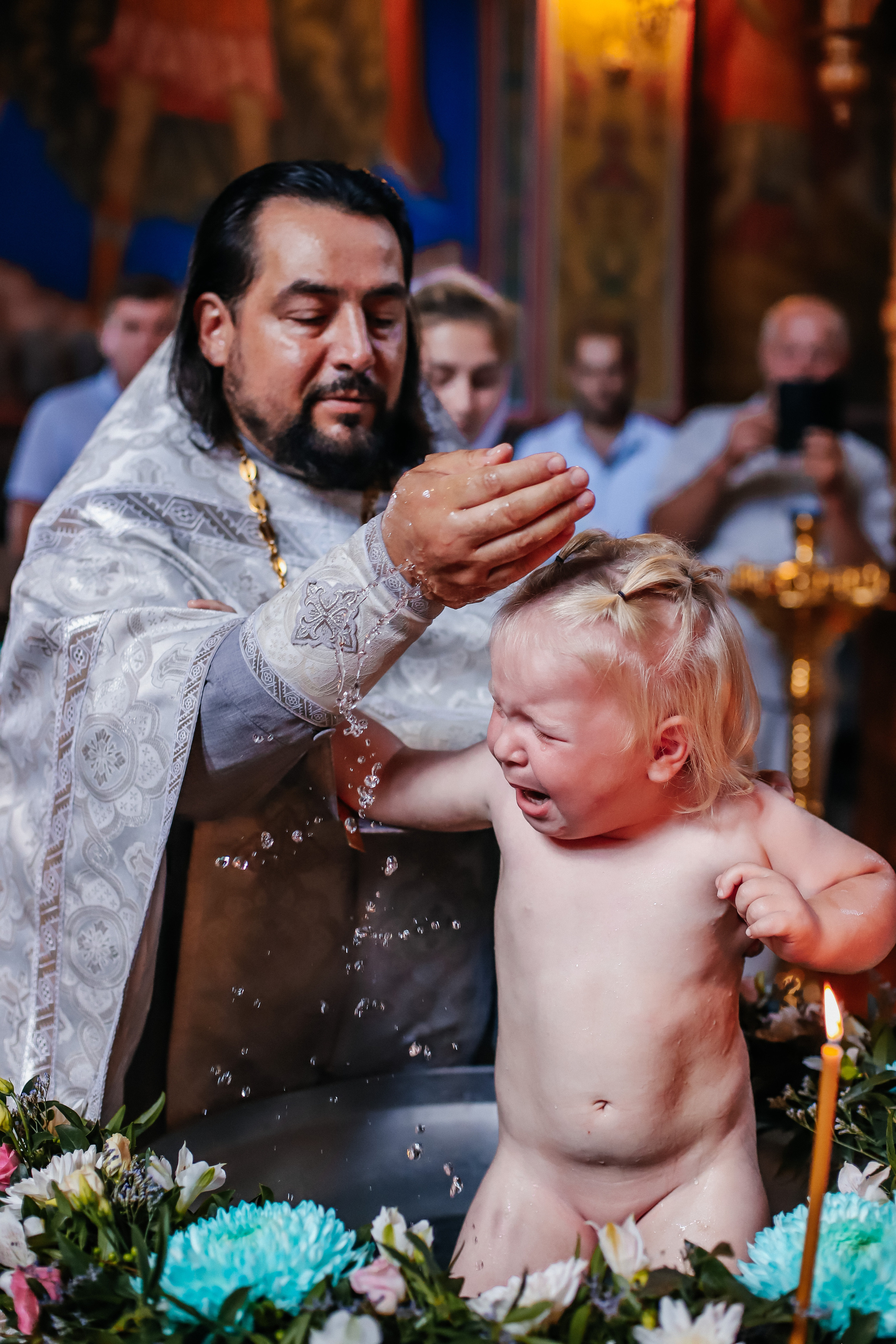 Крещение малышей (1). Семейный фотограф Анжелика Зоидзе Курск