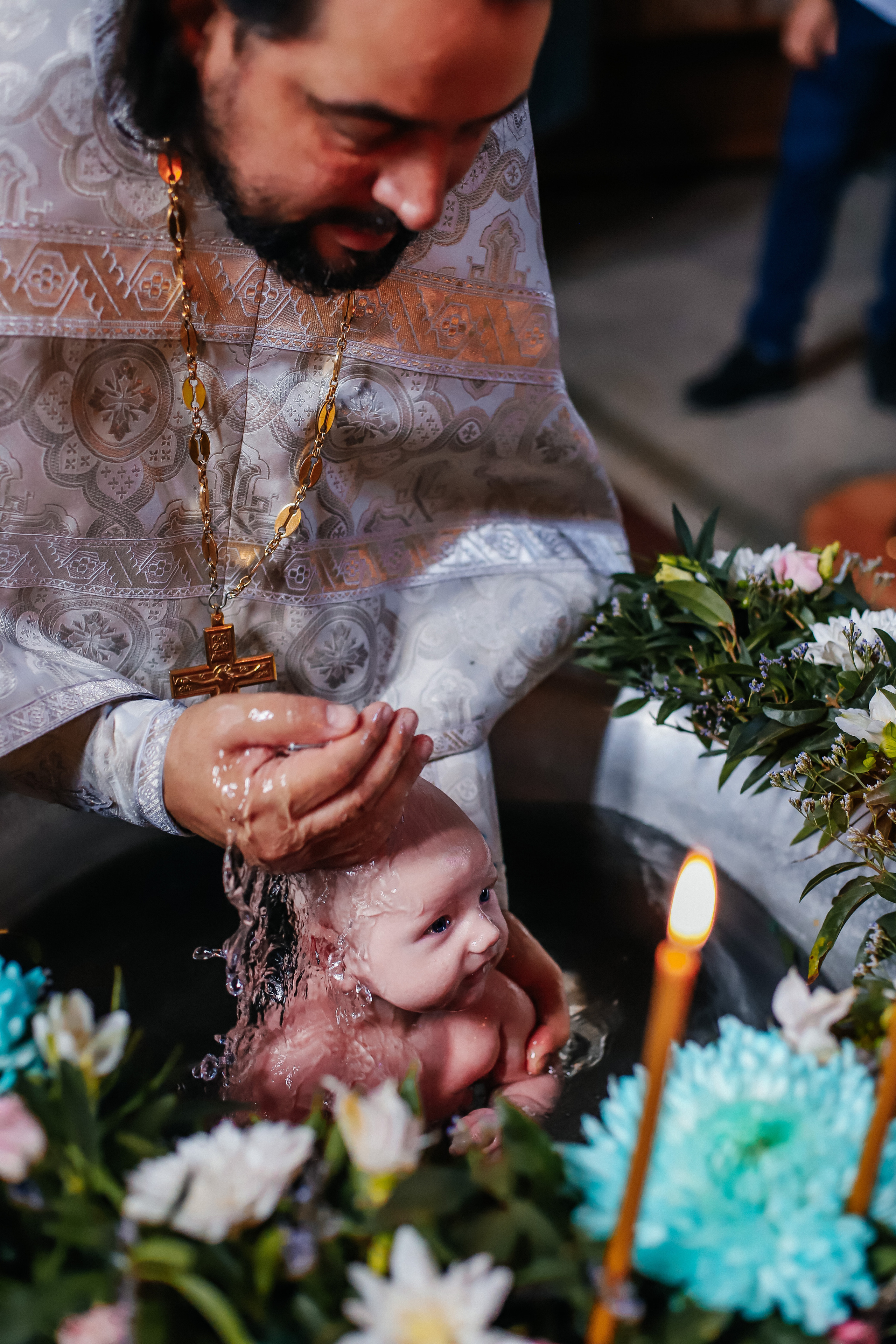 Крещение малышей (1). Семейный фотограф Анжелика Зоидзе Курск