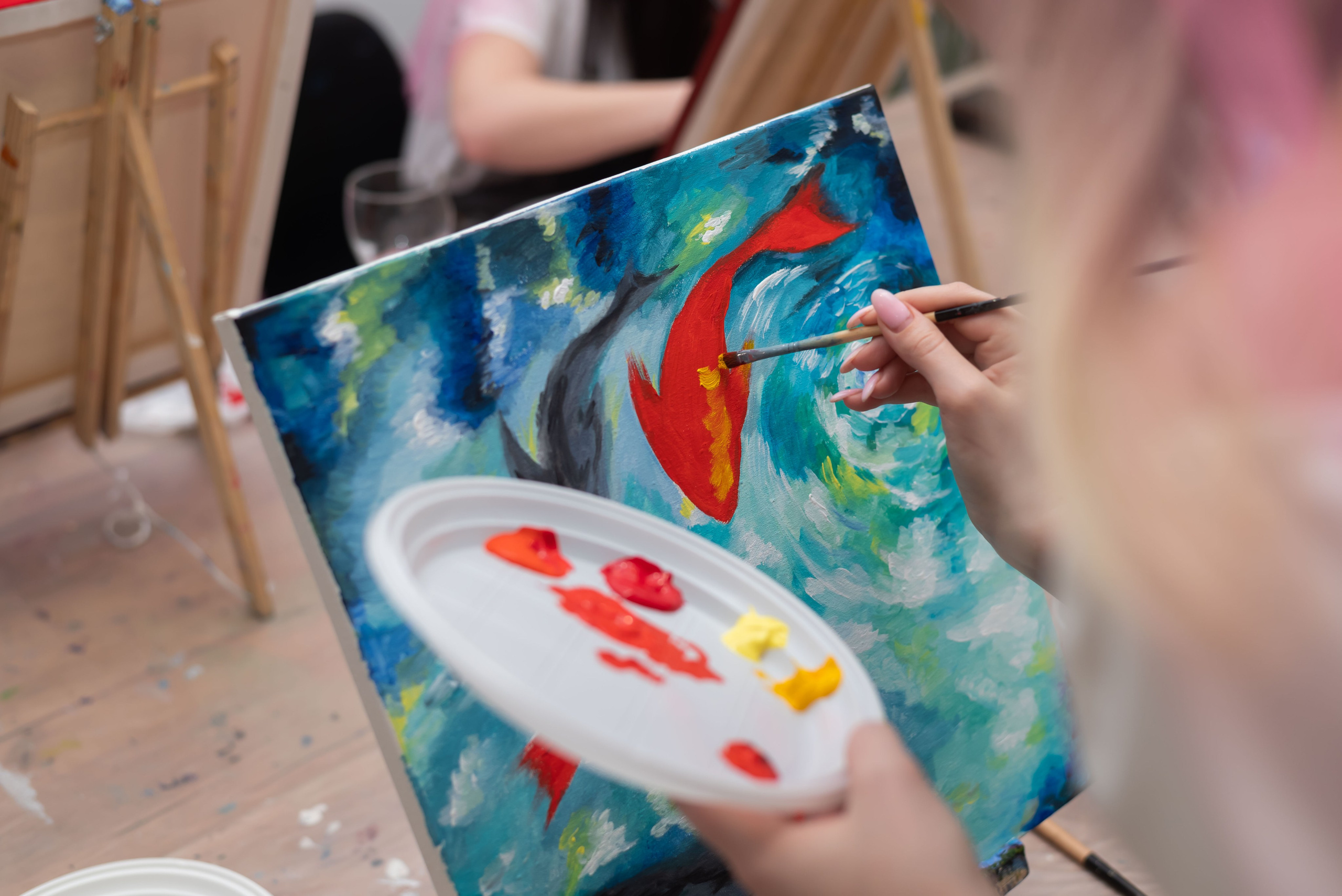 Красочный девичник. Event photographer from Moscow