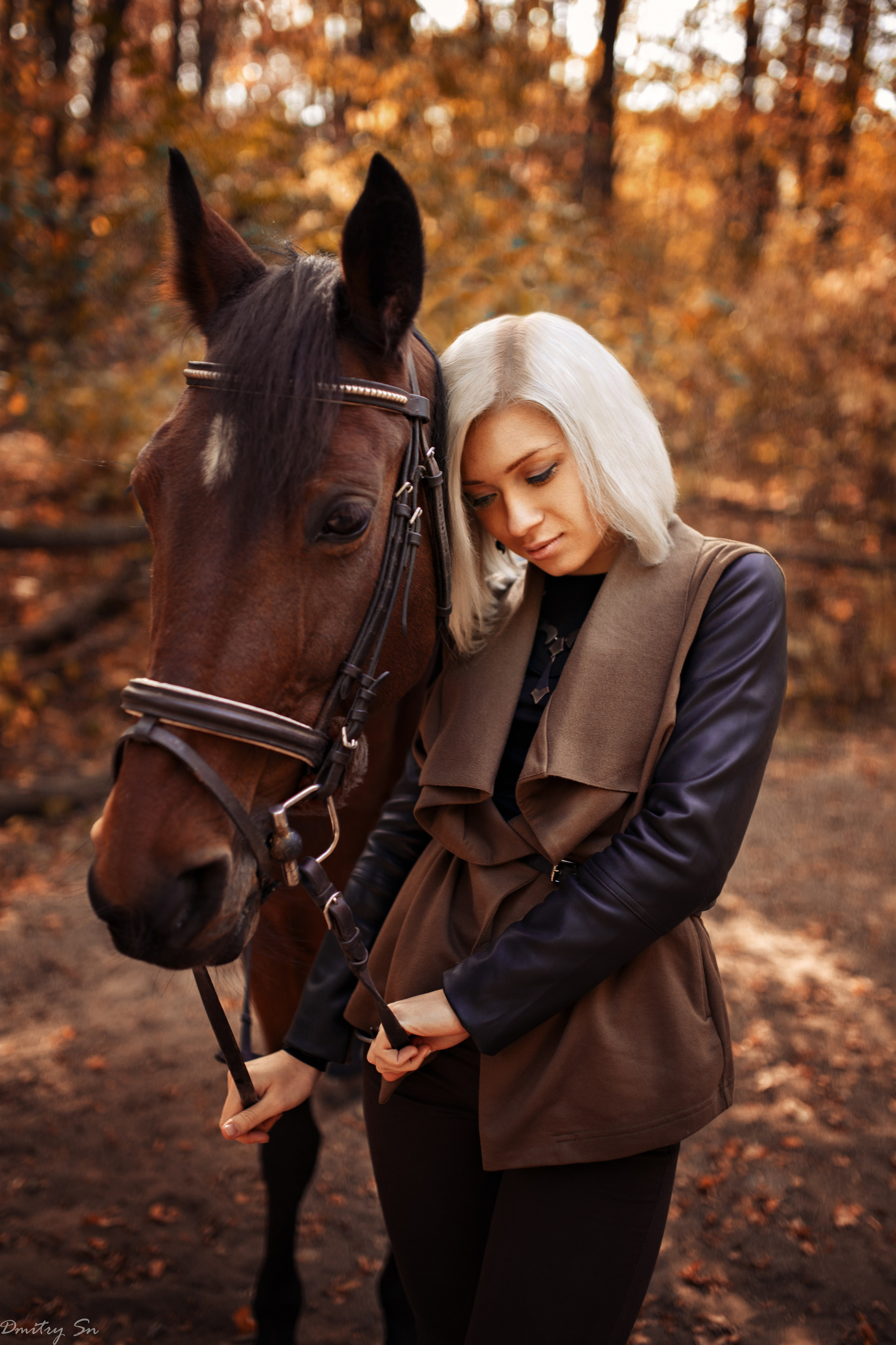 Осенняя съемка с Марией в парке для «себя»