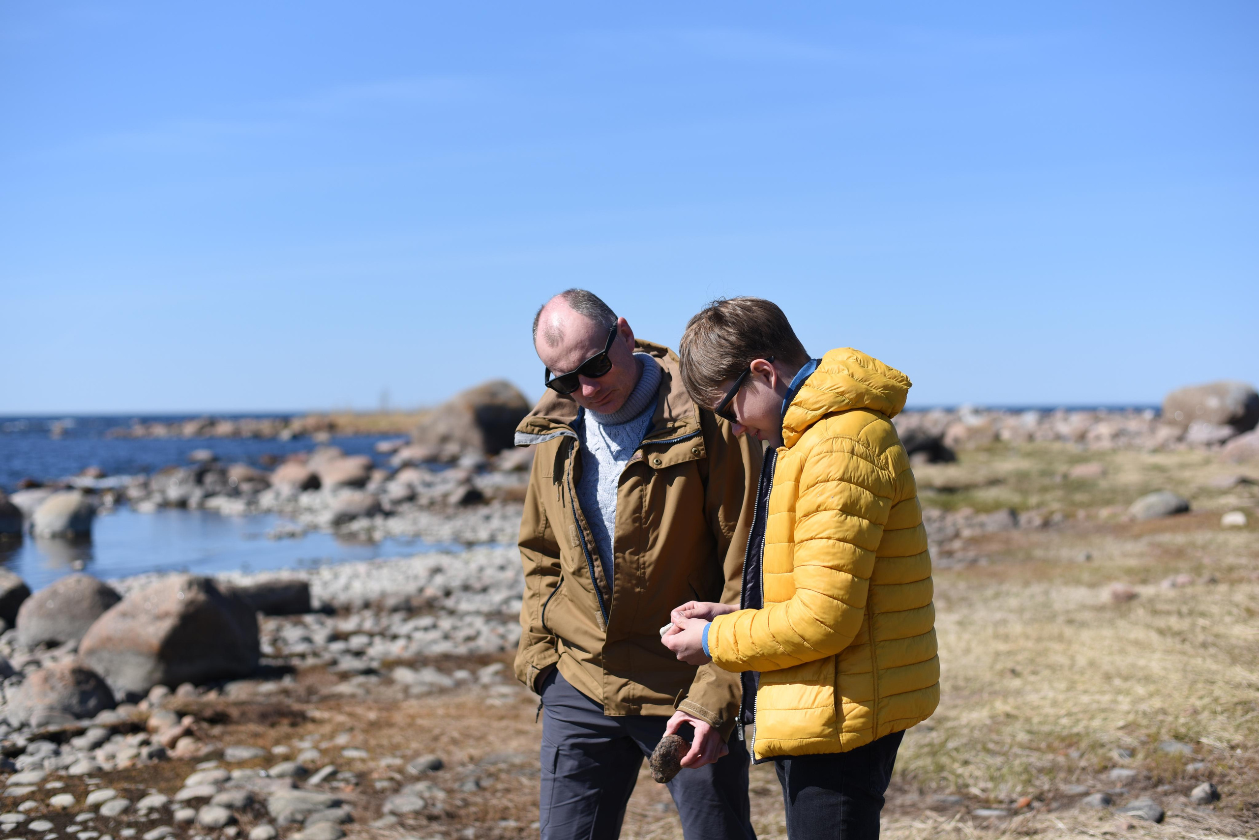 Семейная съемка на природе. Папа и сын. Женский и семейный фотограф Людмила Богачкина