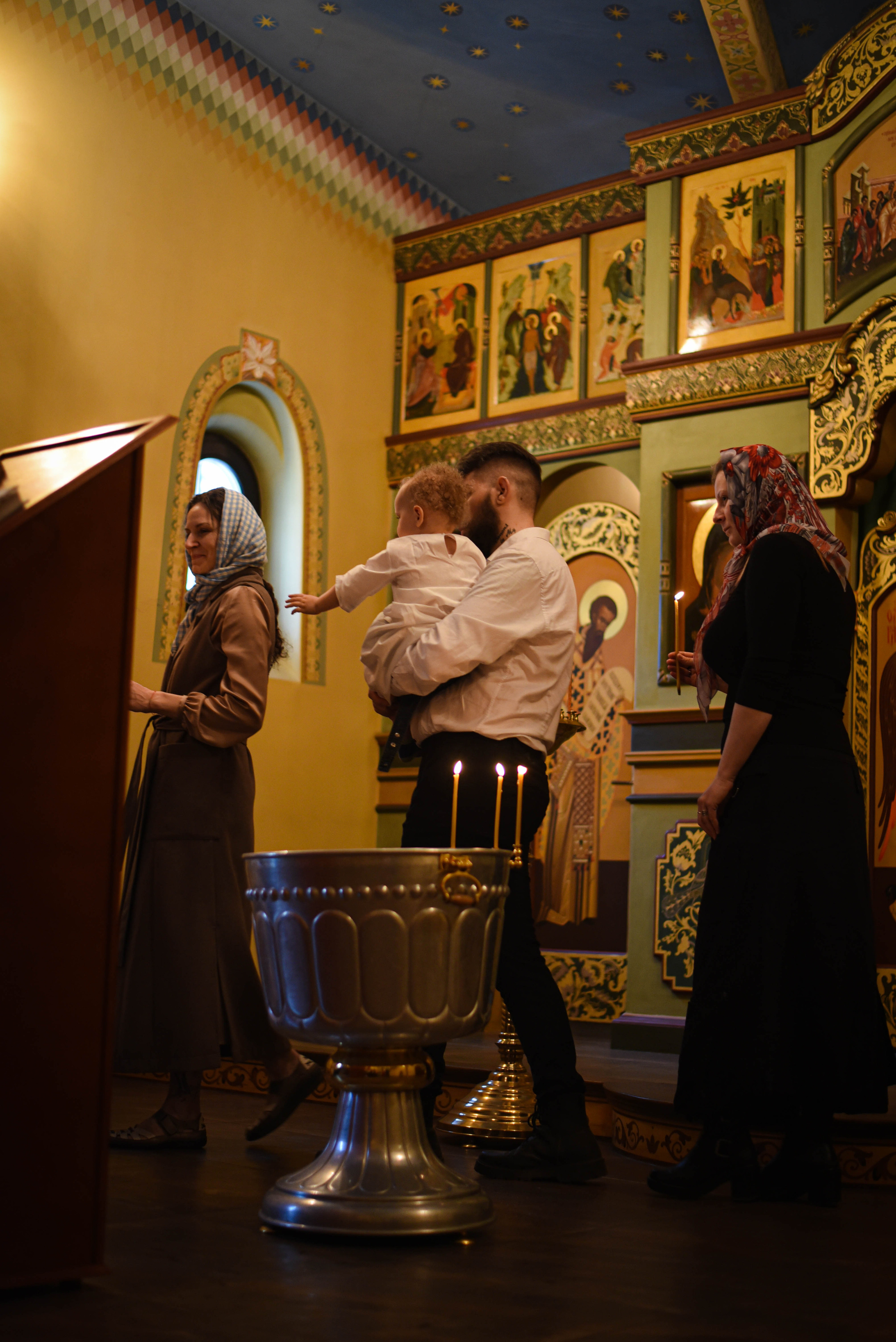 Крещение. Женский и семейный фотограф Людмила Богачкина