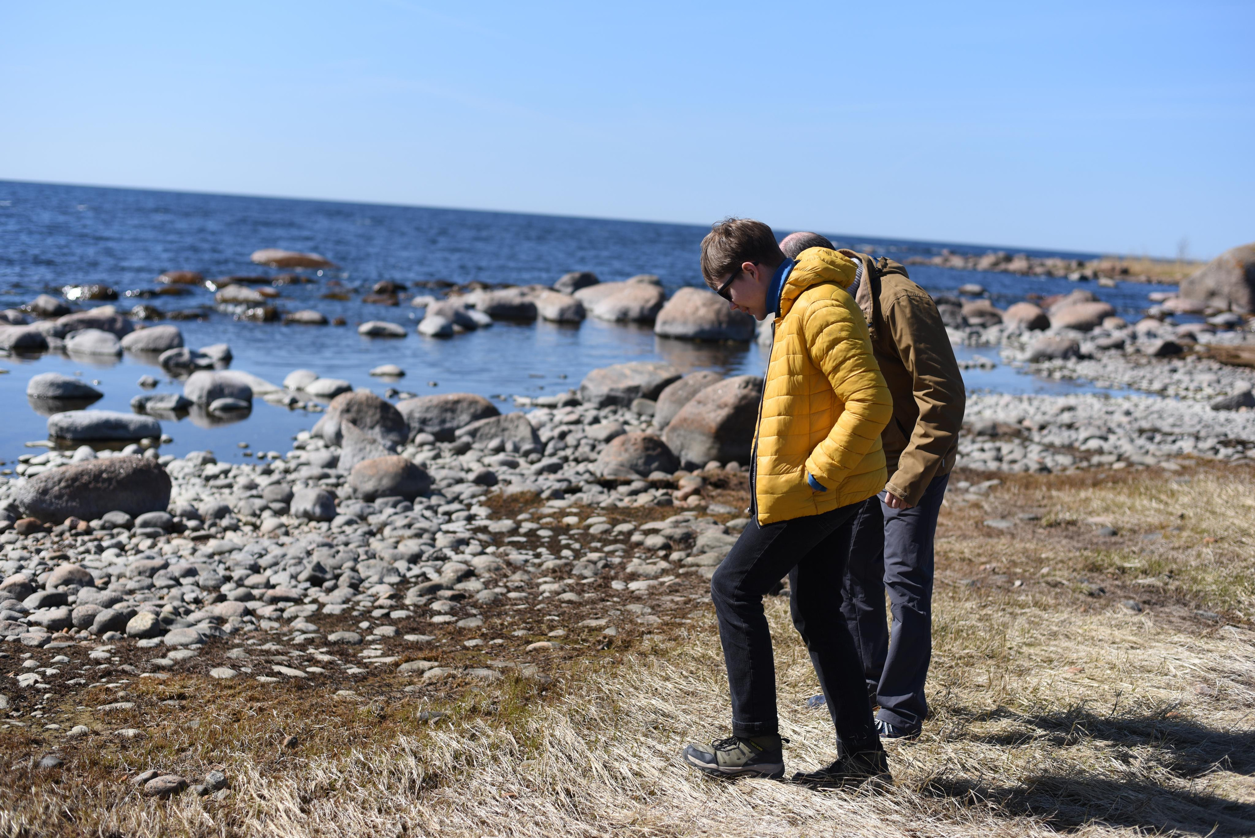 Семейная съемка на природе. Папа и сын. Женский и семейный фотограф Людмила Богачкина
