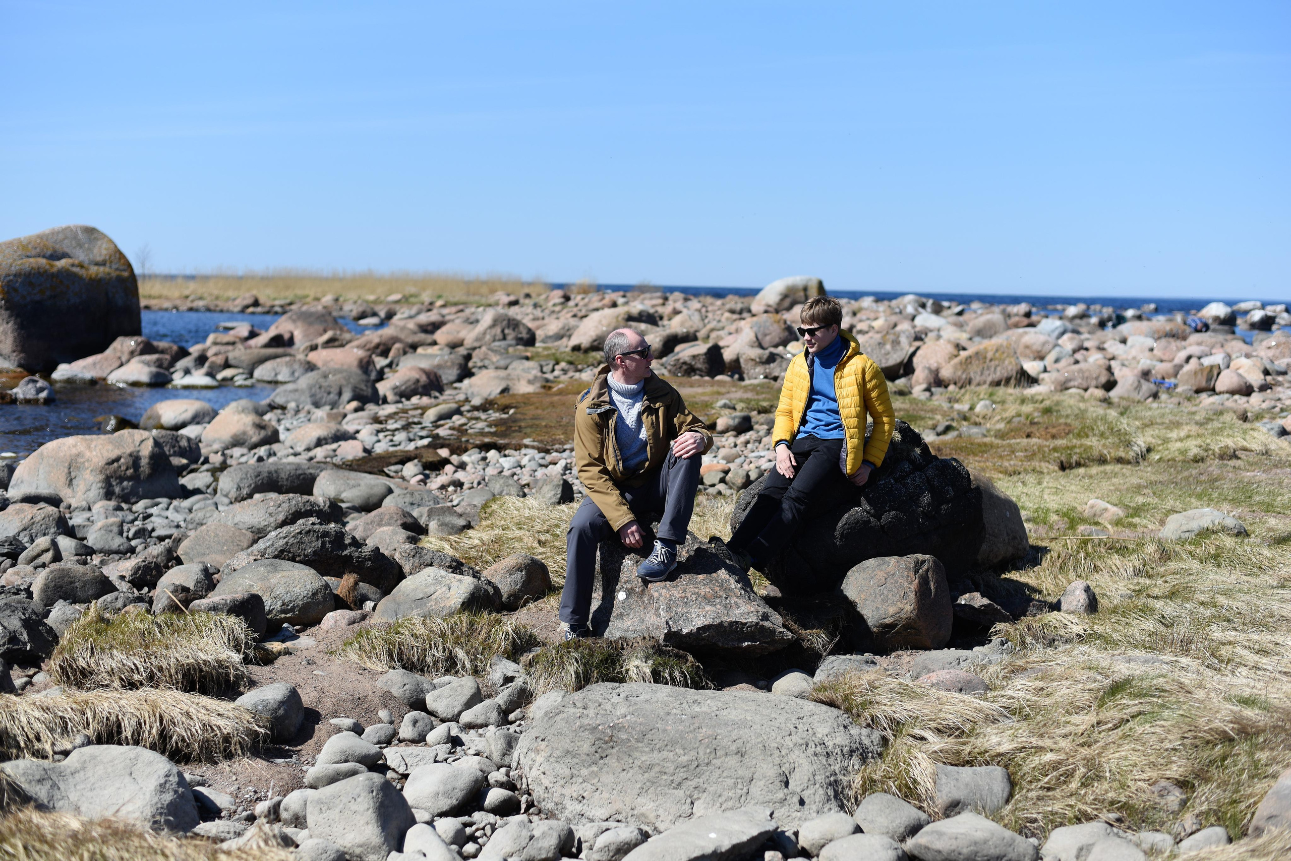 Семейная съемка на природе. Папа и сын. Женский и семейный фотограф Людмила Богачкина
