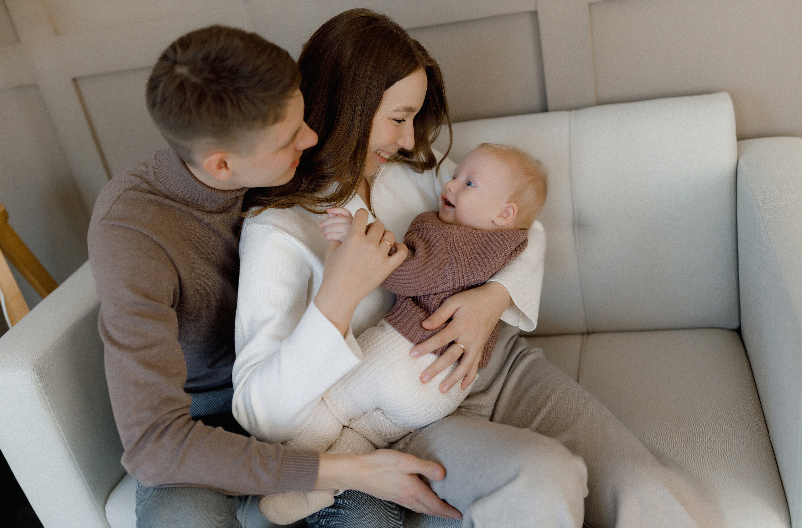 Таня  Ильнур и их маленький босс Тимур. Свадебный и семейный фотограф в Казани и Волжске