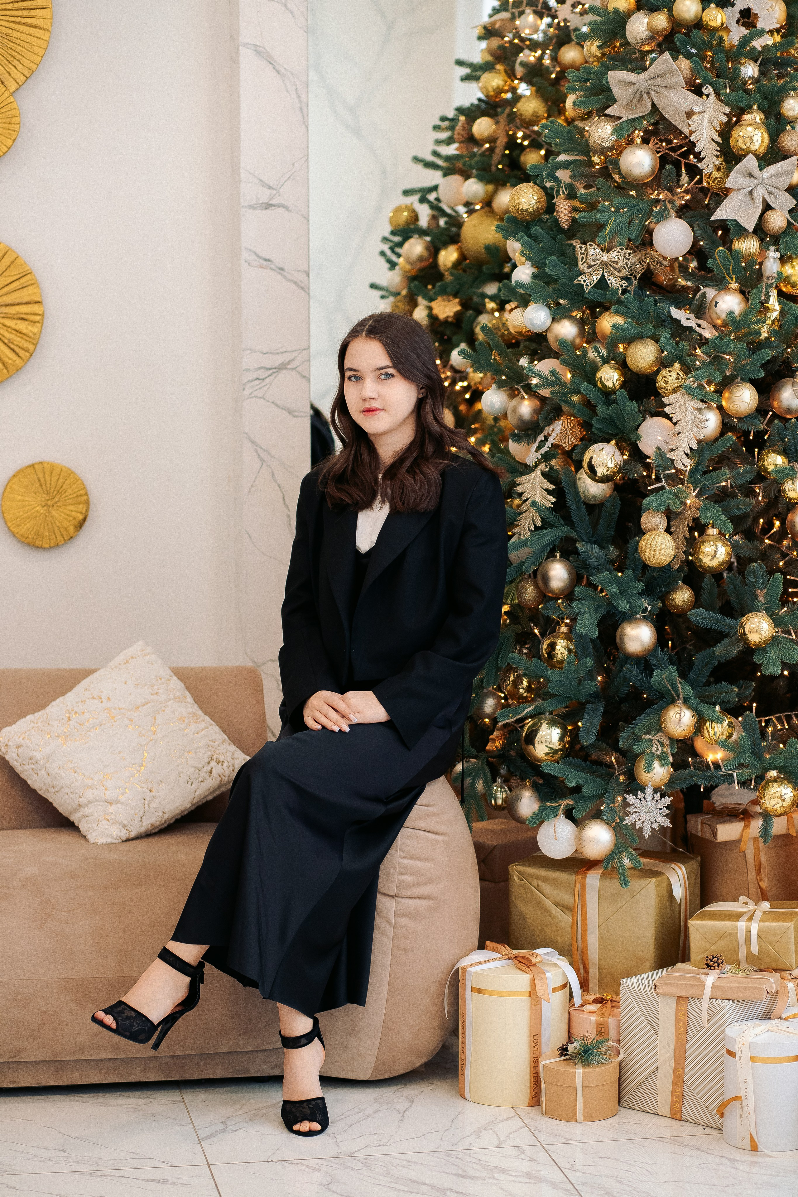 Новогодняя фотосессия в студии. Фотограф в Санкт-Петербурге, Анна Скворцова