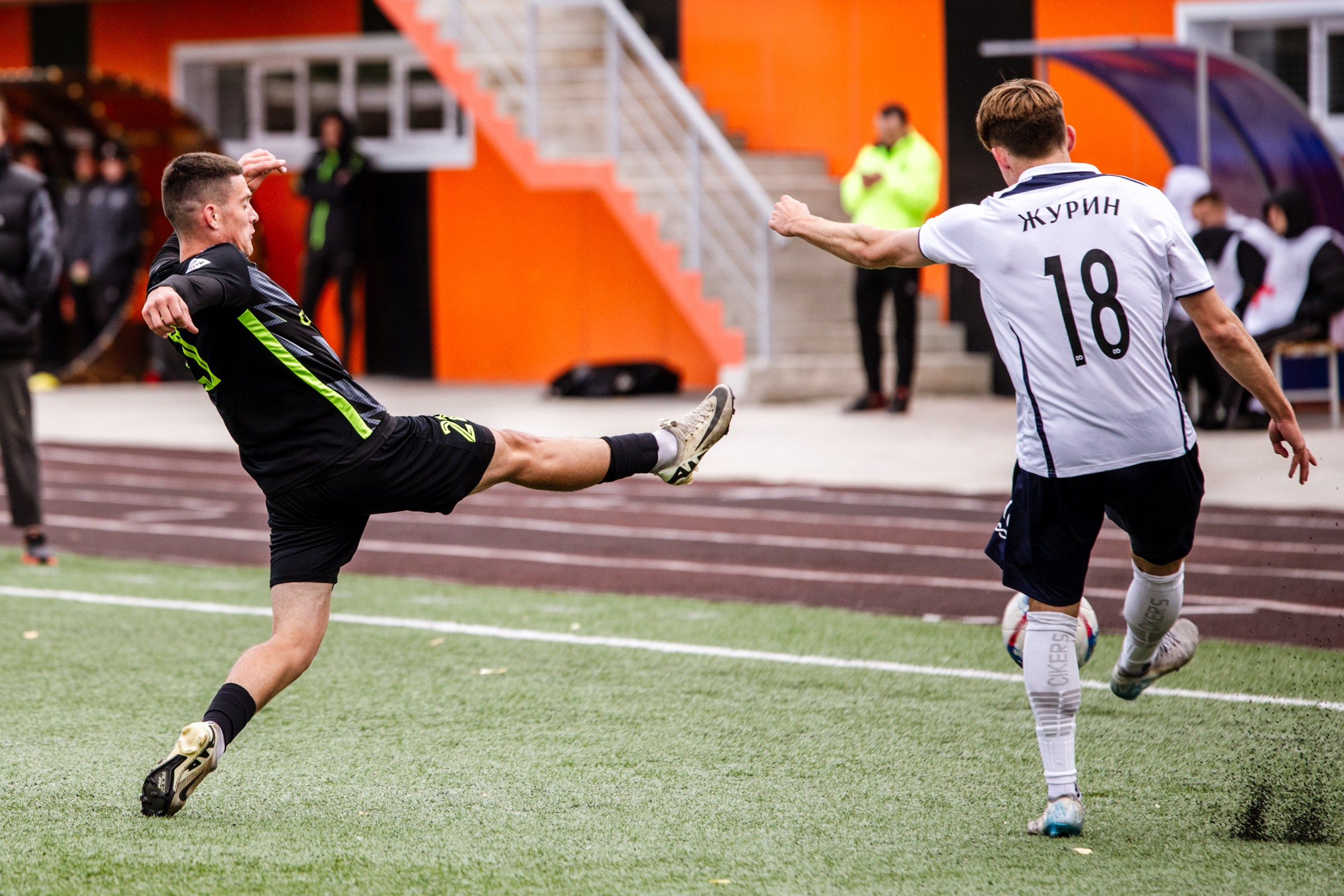 Первенство России по футболу LEON-Вторая лига Б | ФК Иркутск — Космос (Долгопрудный) | 14.09.25. Фотограф в Иркутске Евгения Айвазова