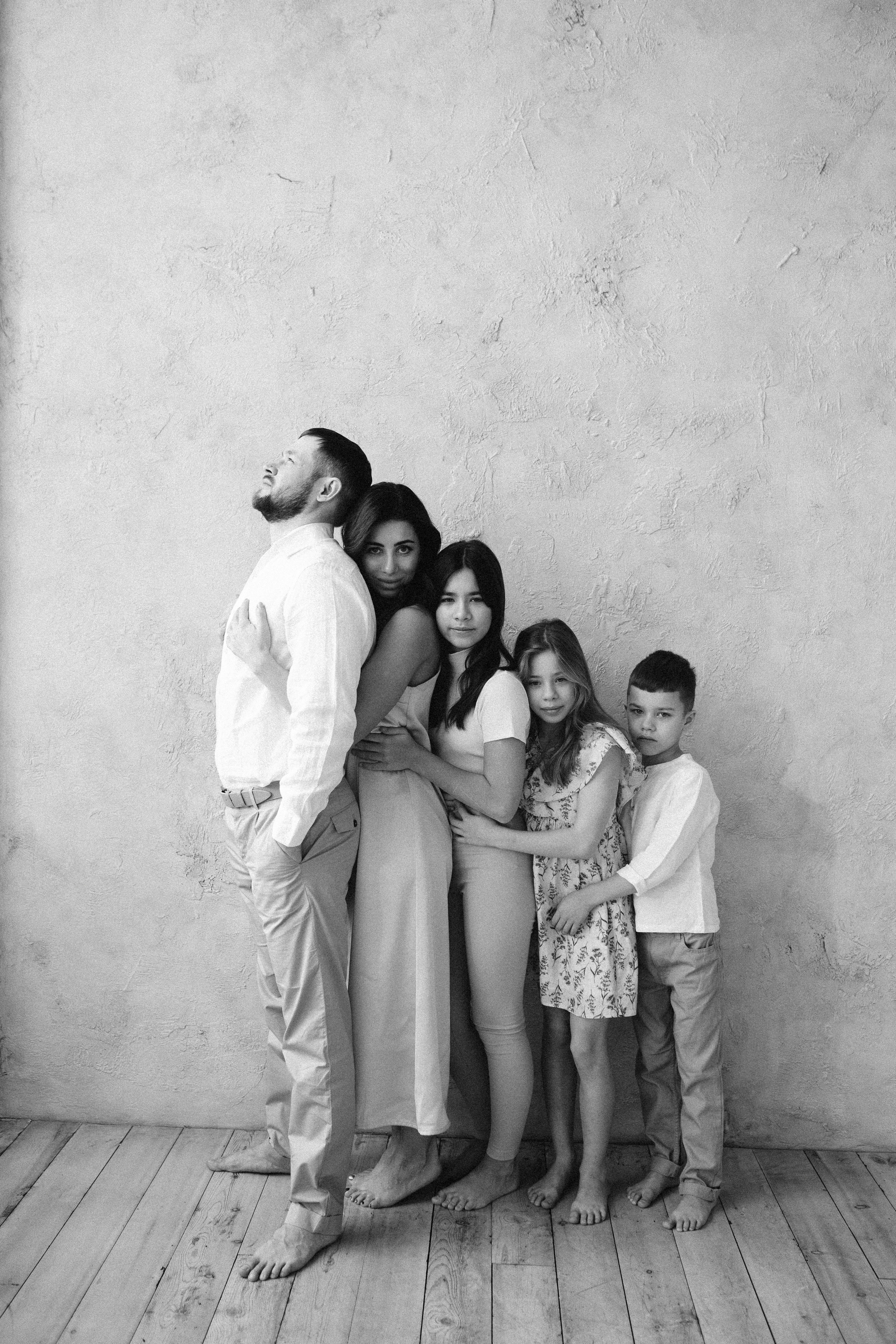 Марат, Анастасия, Амелия, Сафина, Самат. Фотограф Тимербаева Алина г. Сургут