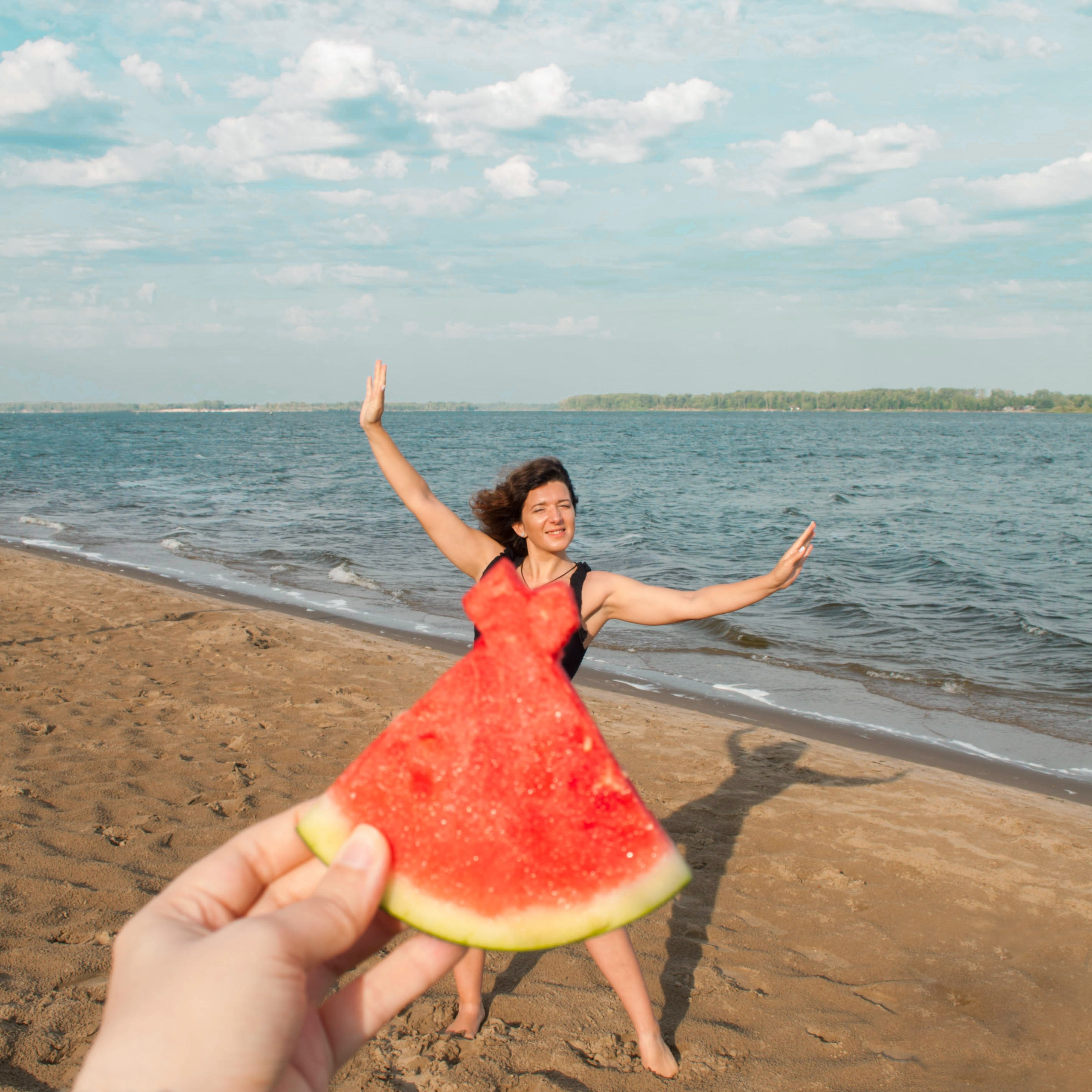 Контент съёмка на пляже в Самаре