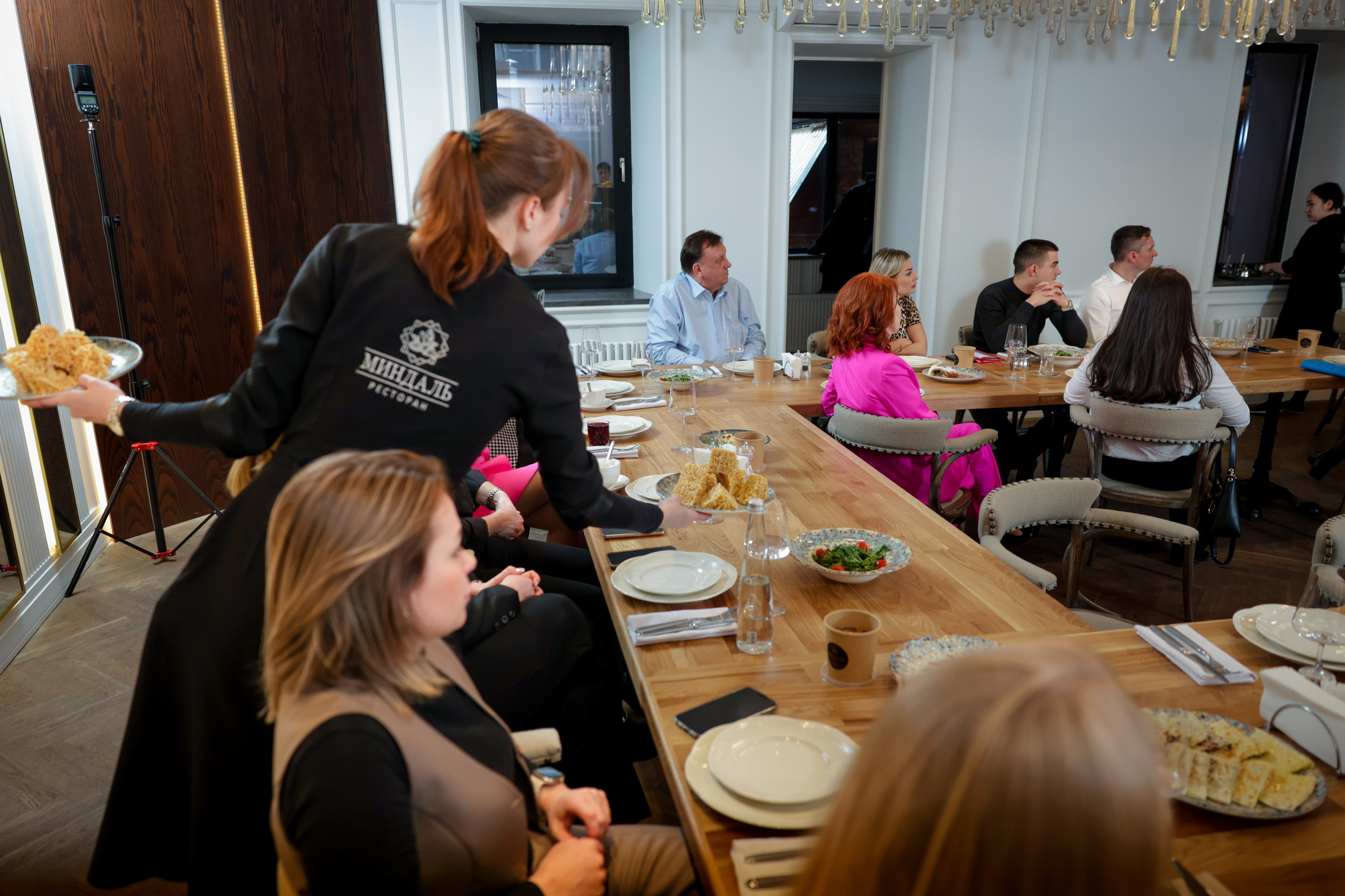 Бизнесс завтрак Level Group. Свадебный фотограф Астрахань