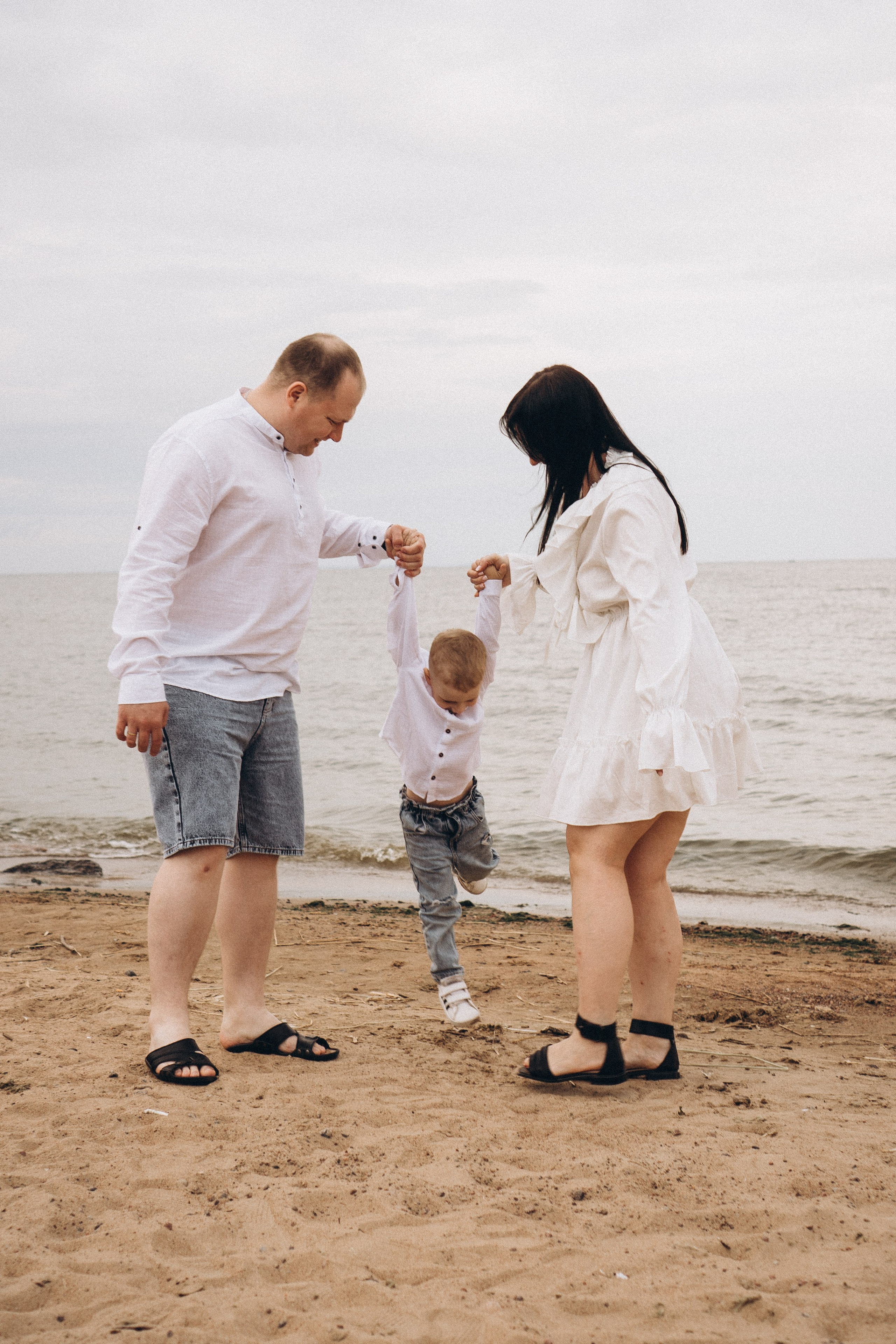 Семейная история на берегу залива. Профессиональный фотограф, Санкт-Петербург — Виктория Богомолова
