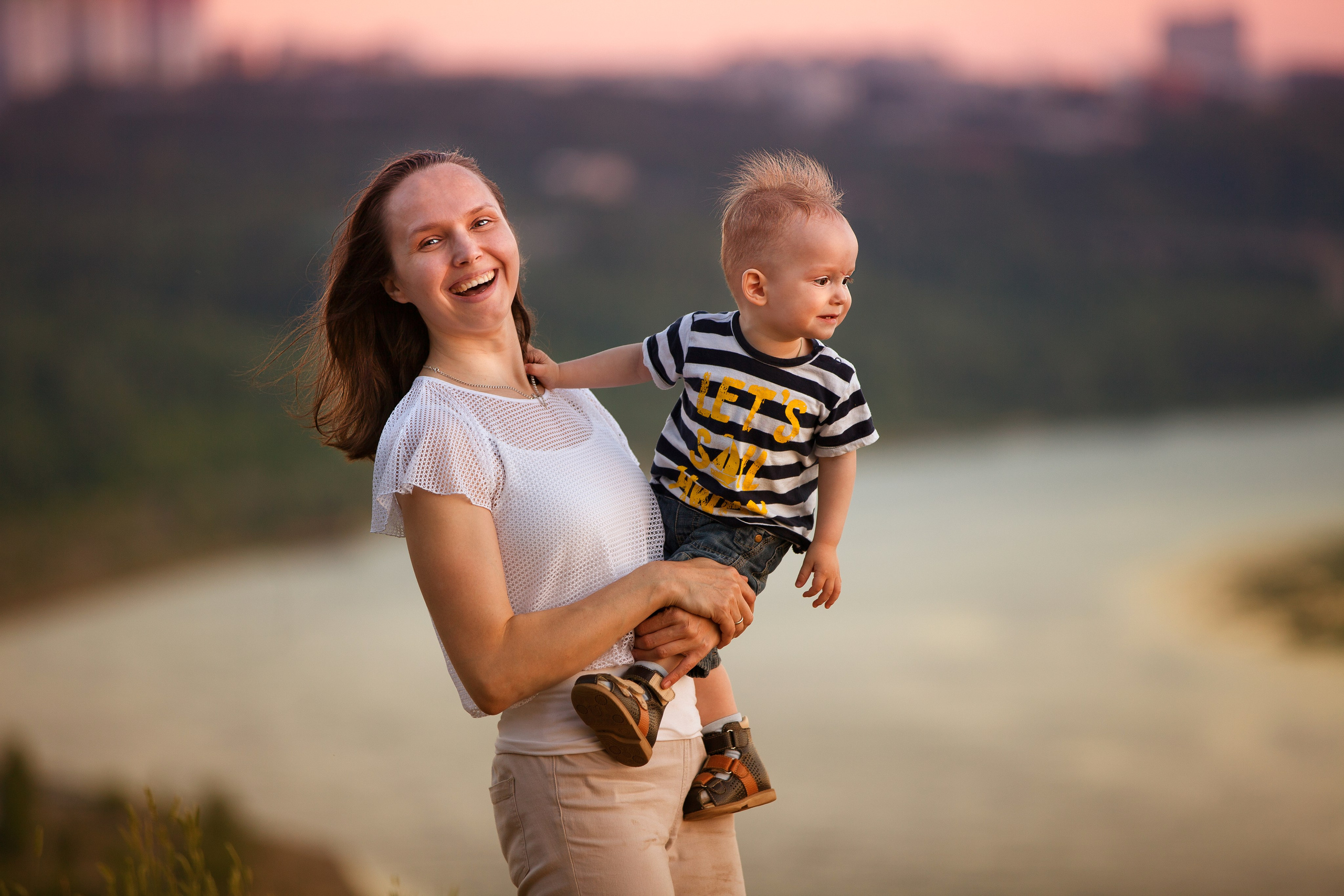Семейная фотосессия на прогулке. Семейный, школьный фотограф в Нижнем Новгороде Елена Сентюрева