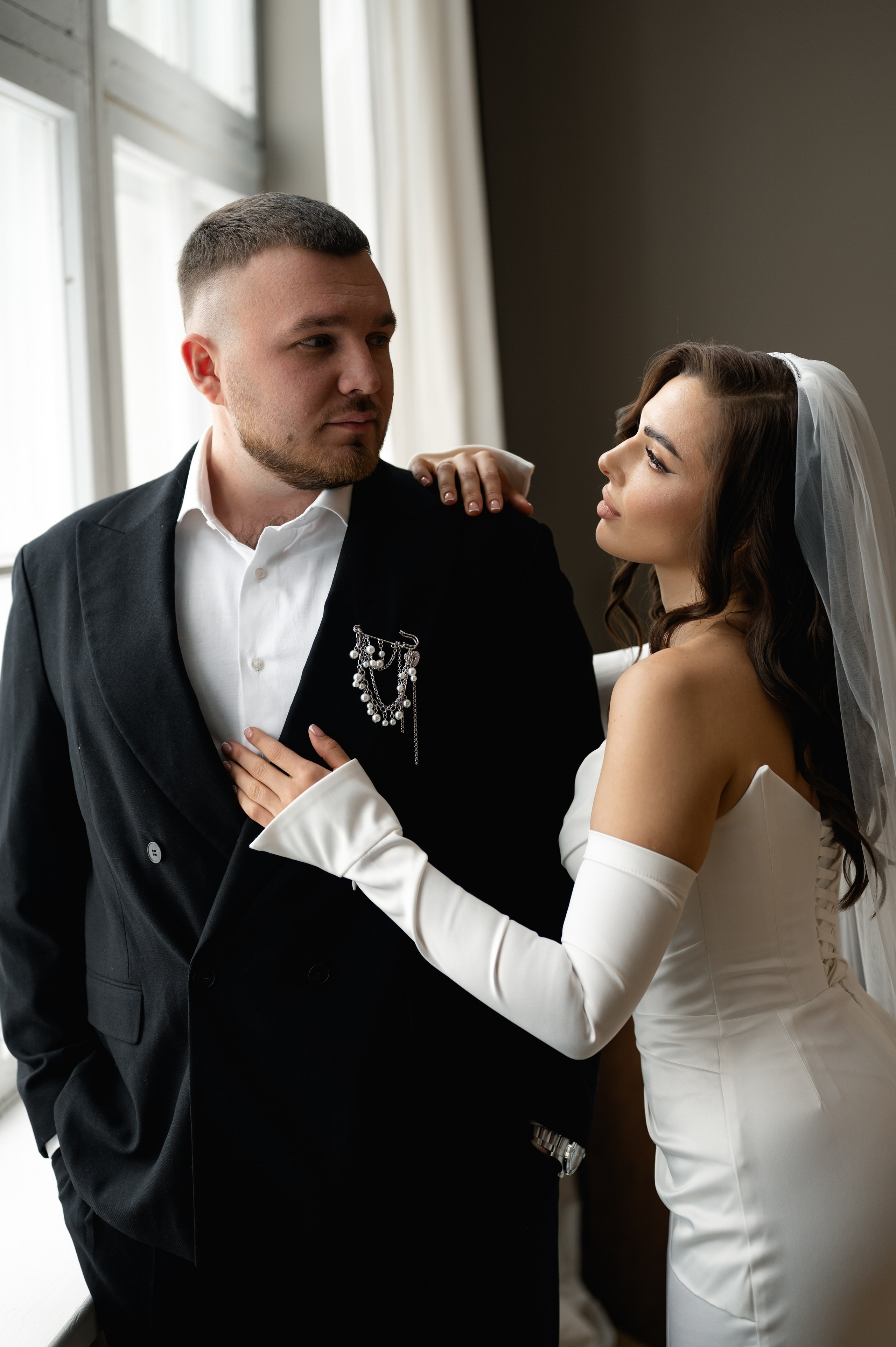 Свадебная фотосессия в студии. Свадебный и семейный фотограф в Краснодаре Алина Мельник