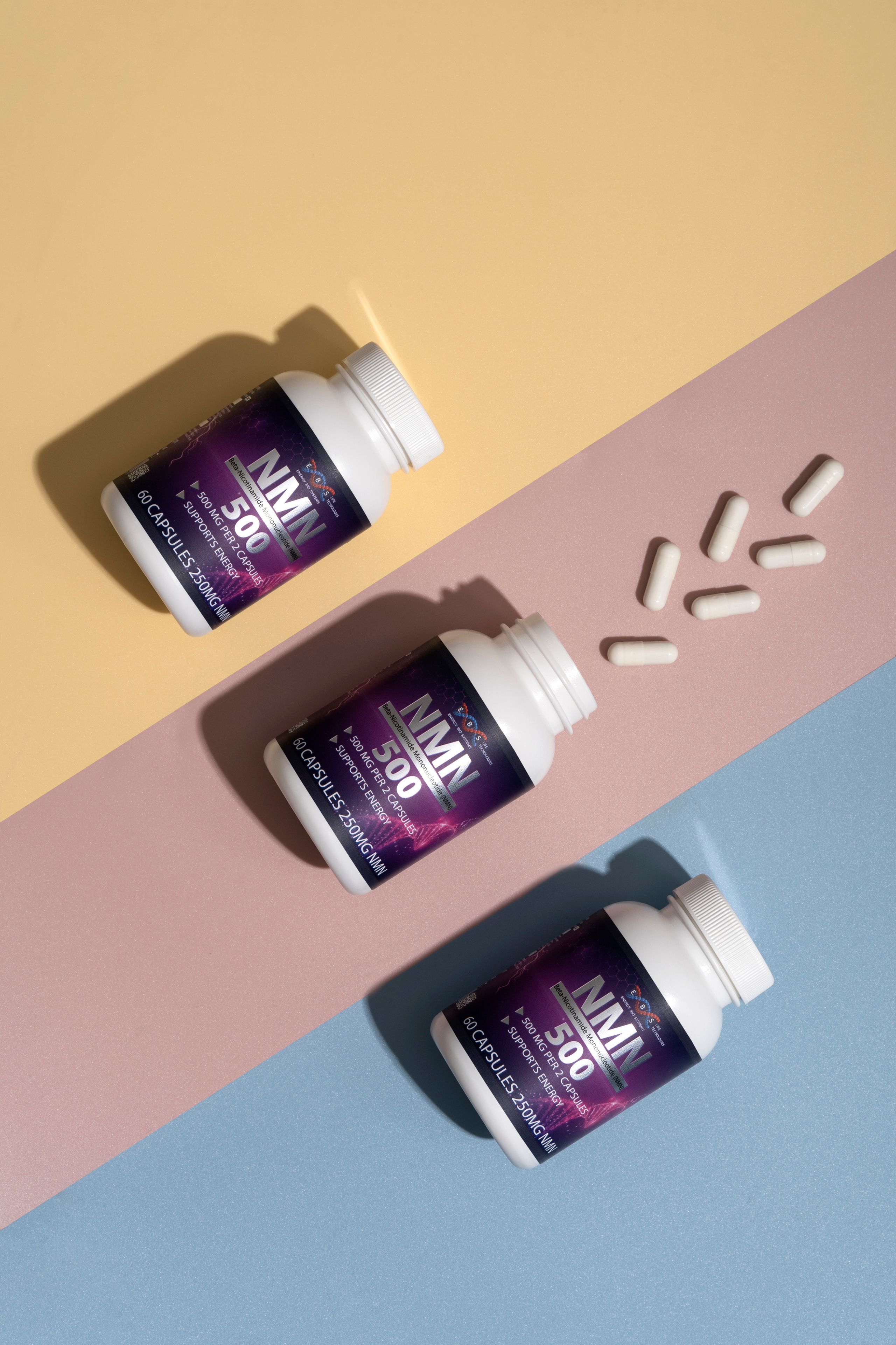 БАДЫ NMN. Предметная фотосъемка в г. Москва PREDMETKASTUDIO