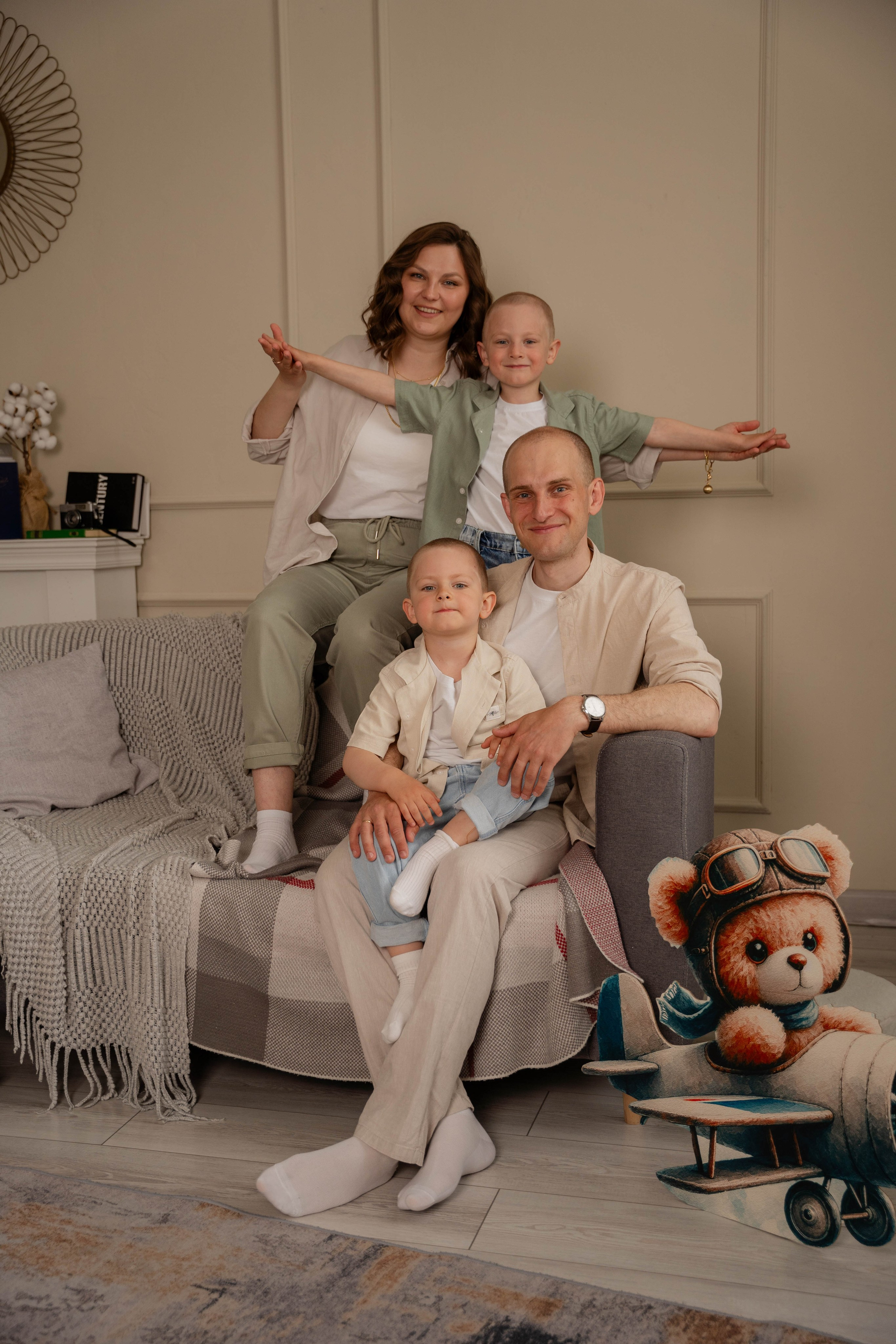 Ксения и ее семья. Анастасия Антипинская — профессиональный фотограф в Хабаровске