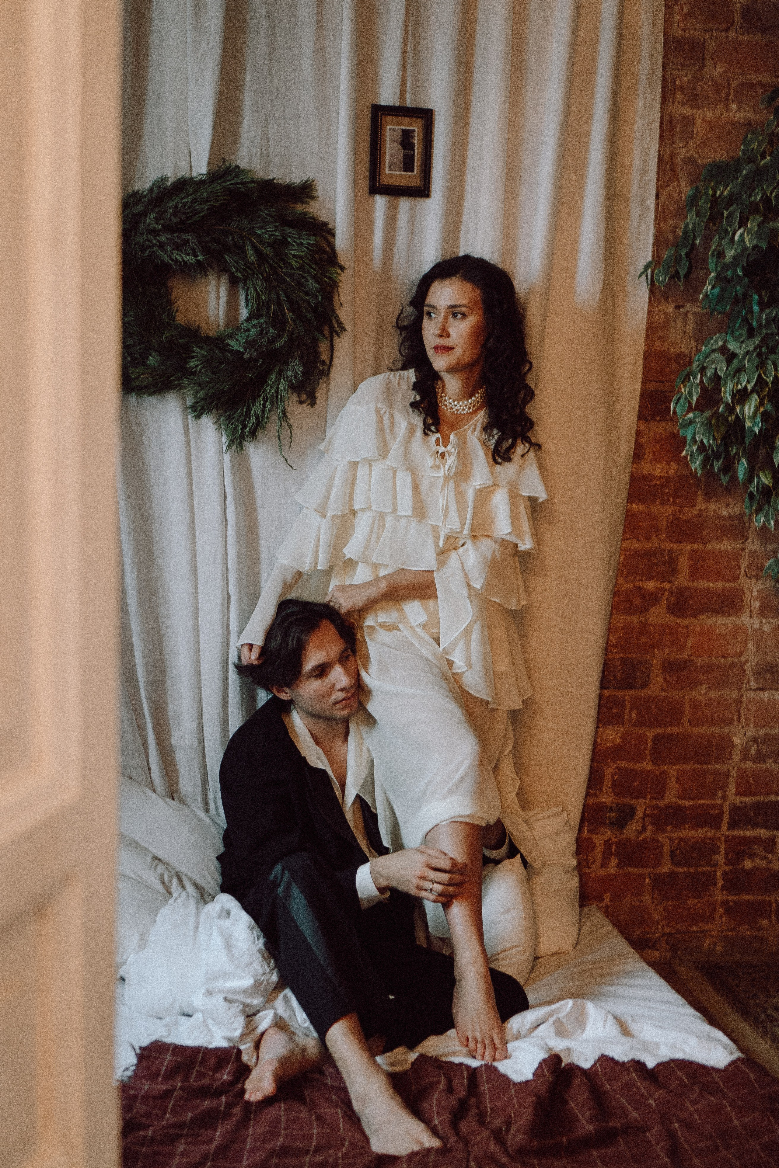 УТРО ЖЕНИХА И НЕВЕСТЫ В ФОТОСТУДИИ И ОСНОВНАЯ ФОТОСЕСИСИЯ ЗИМОЙ. Профессиональный фотограф, Санкт-Петербург — Виктория Богомолова