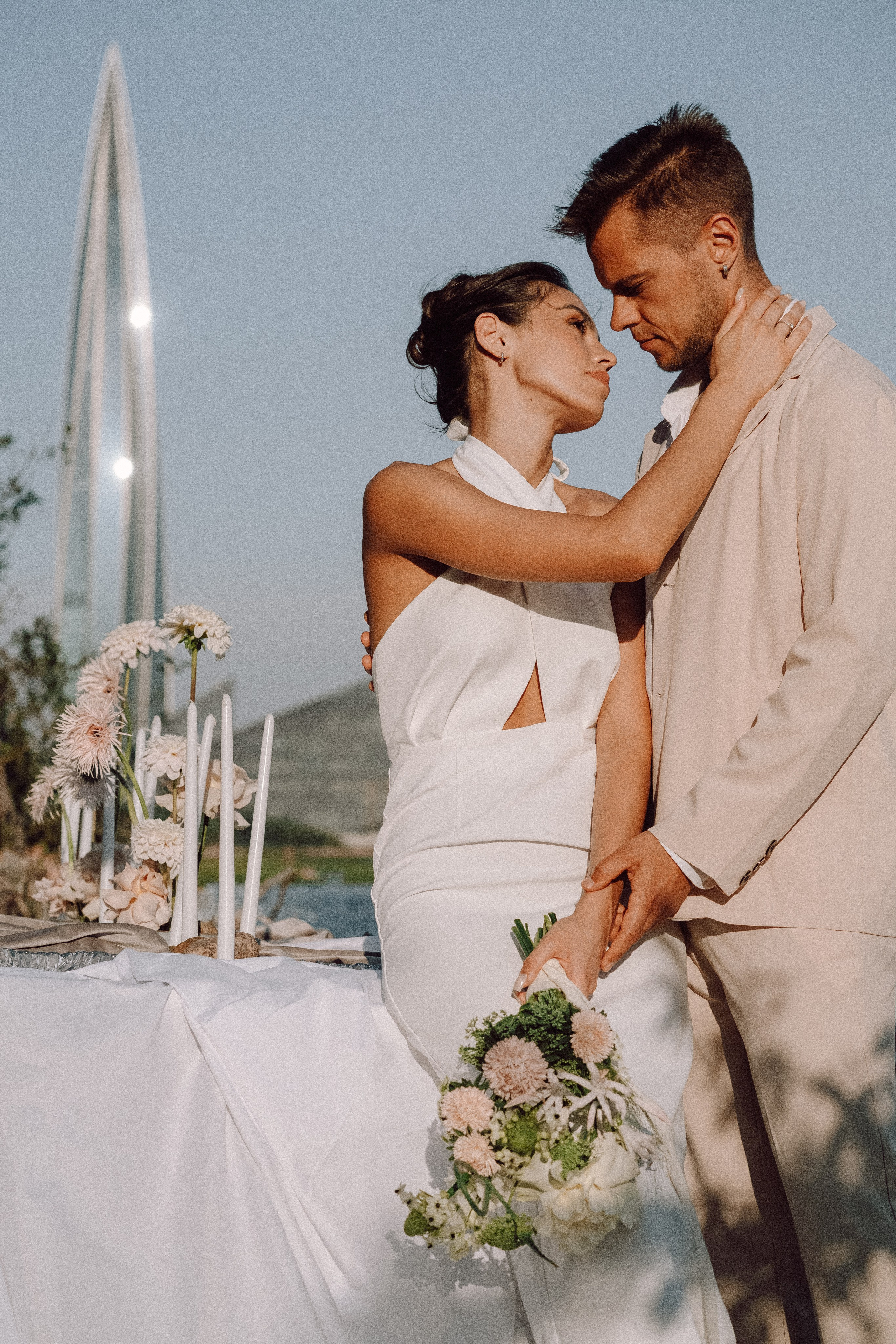 СВАДЕБНАЯ ФОТОСЕССИЯ ВЫЕЗДНОЙ ЦЕРЕМОНИИ (ФИНСКИЙ ЗАЛИВ). Профессиональный фотограф, Санкт-Петербург — Виктория Богомолова