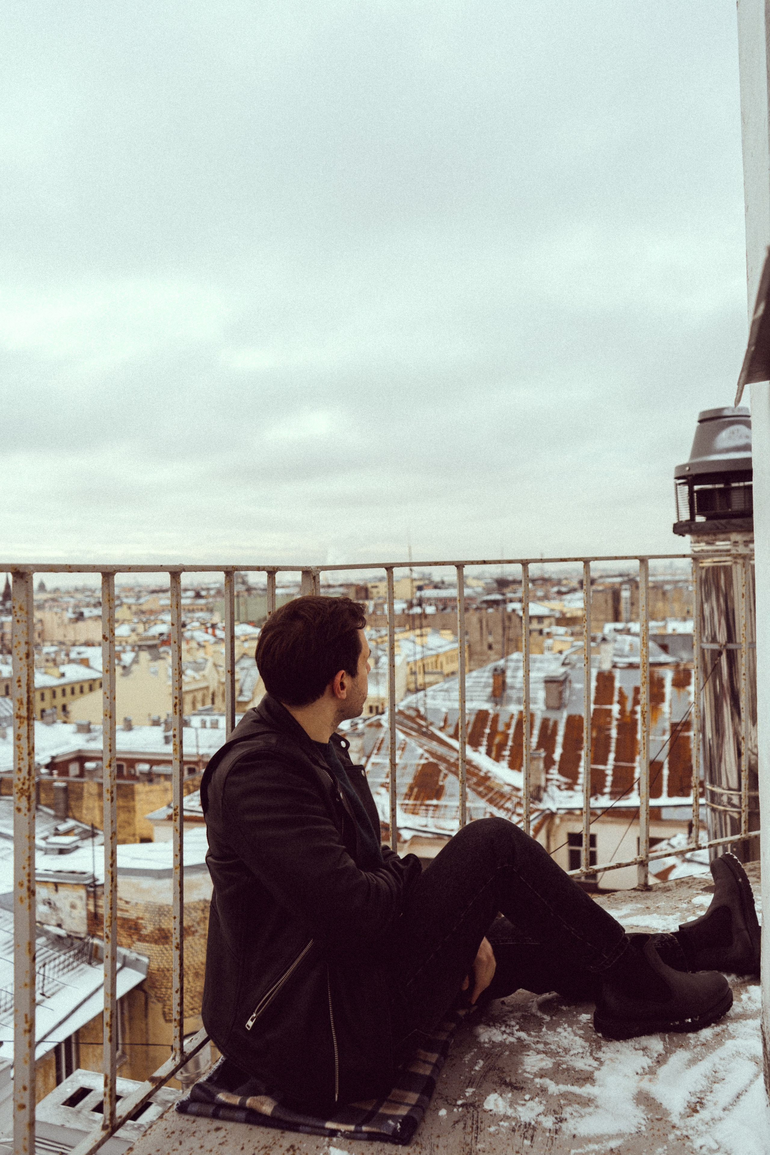 КРЫШИ ПИТЕРА В НОЯБРЕ. Профессиональный фотограф, Санкт-Петербург — Виктория Богомолова