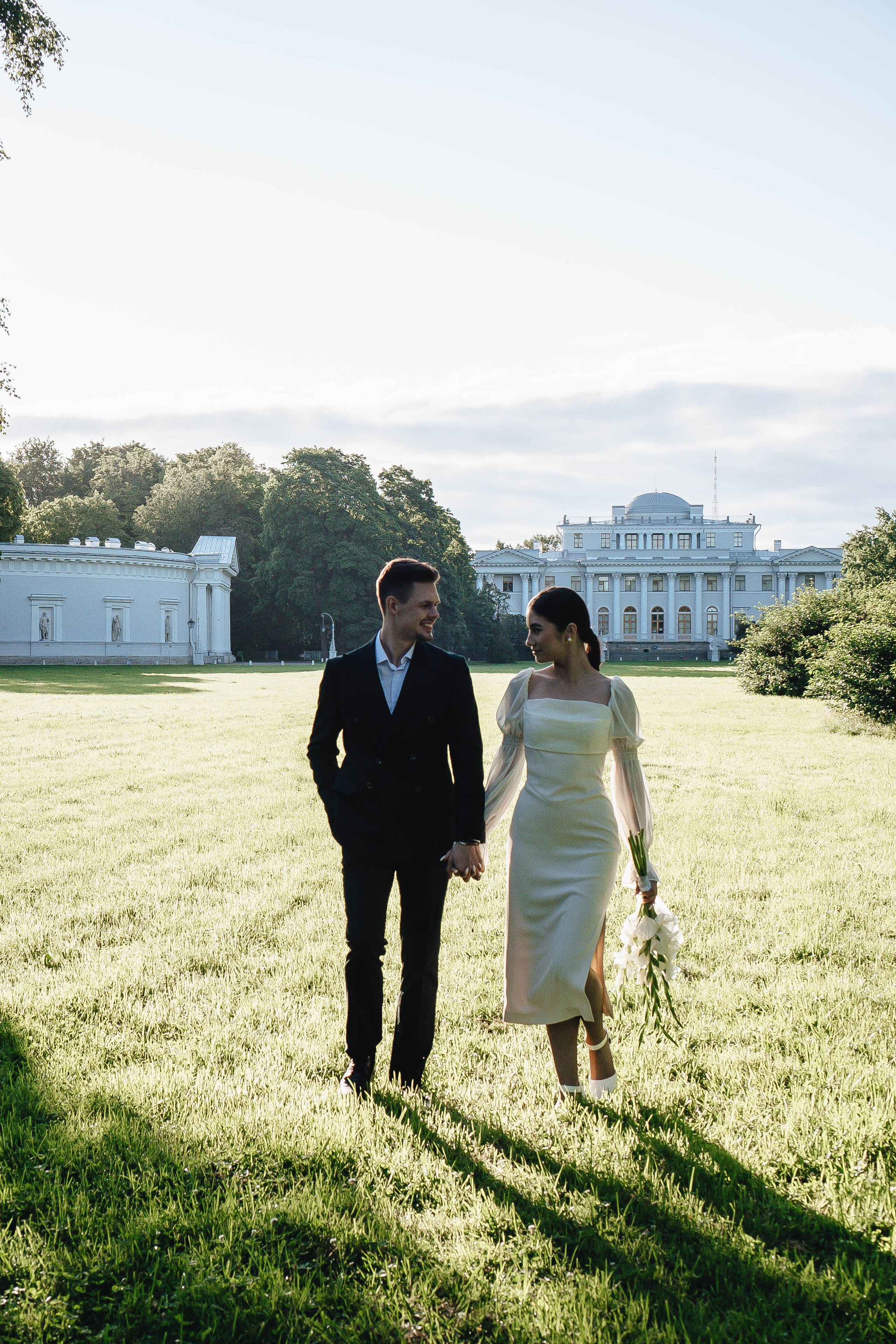 СВАДЕБНАЯ СЬЕМКА НА РАССВЕТЕ НА ЕЛАГИНОМ ОСТОРОВЕ. Профессиональный фотограф, Санкт-Петербург — Виктория Богомолова